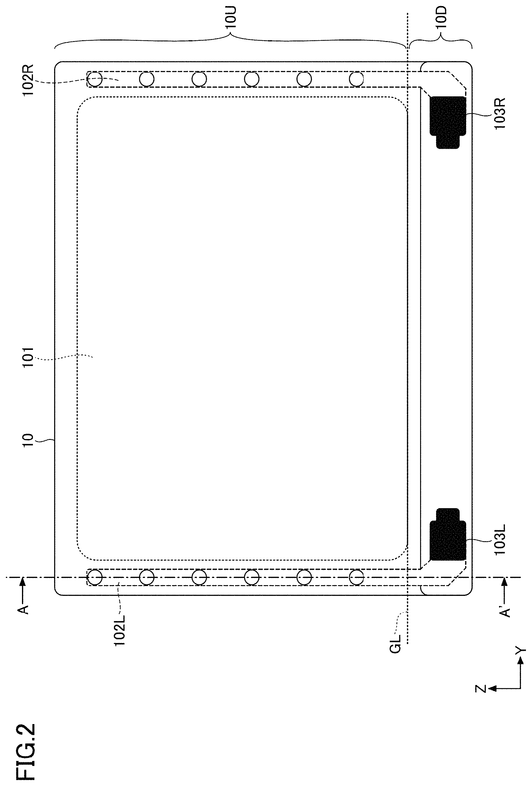 Patent US11785377 Figure 2 – Display apparatus and acoustic apparatus