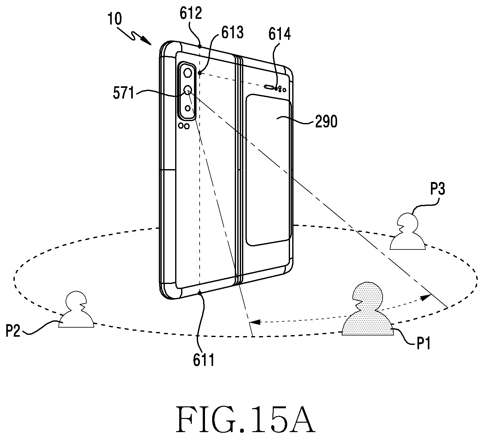 Patent US11785378 Figure 20 – Foldable electronic apparatus including plurality of audio input devices
