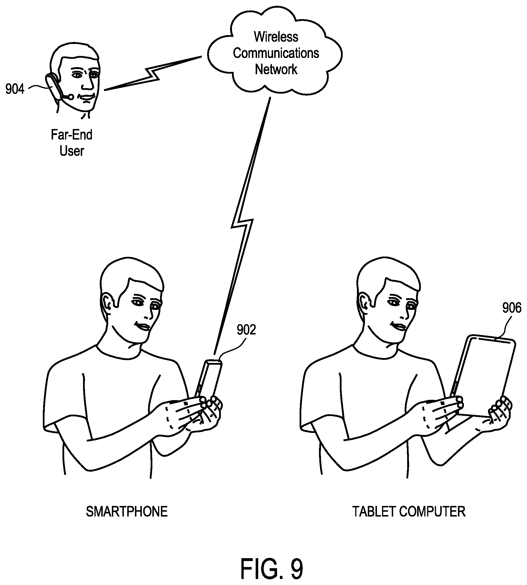 Patent US11785379 Figure 9 – Vibration and force cancelling transducer assembly