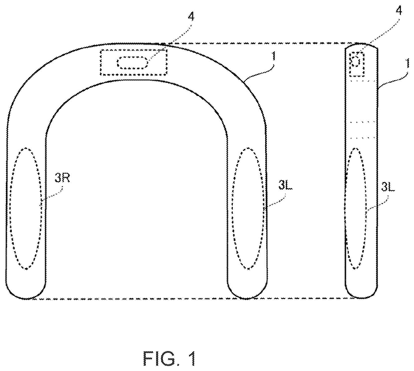 Patent US11785385 Figure 1 – Shoulder-mounted speaker, sound image localization method, and non-transitory computer-readable medium