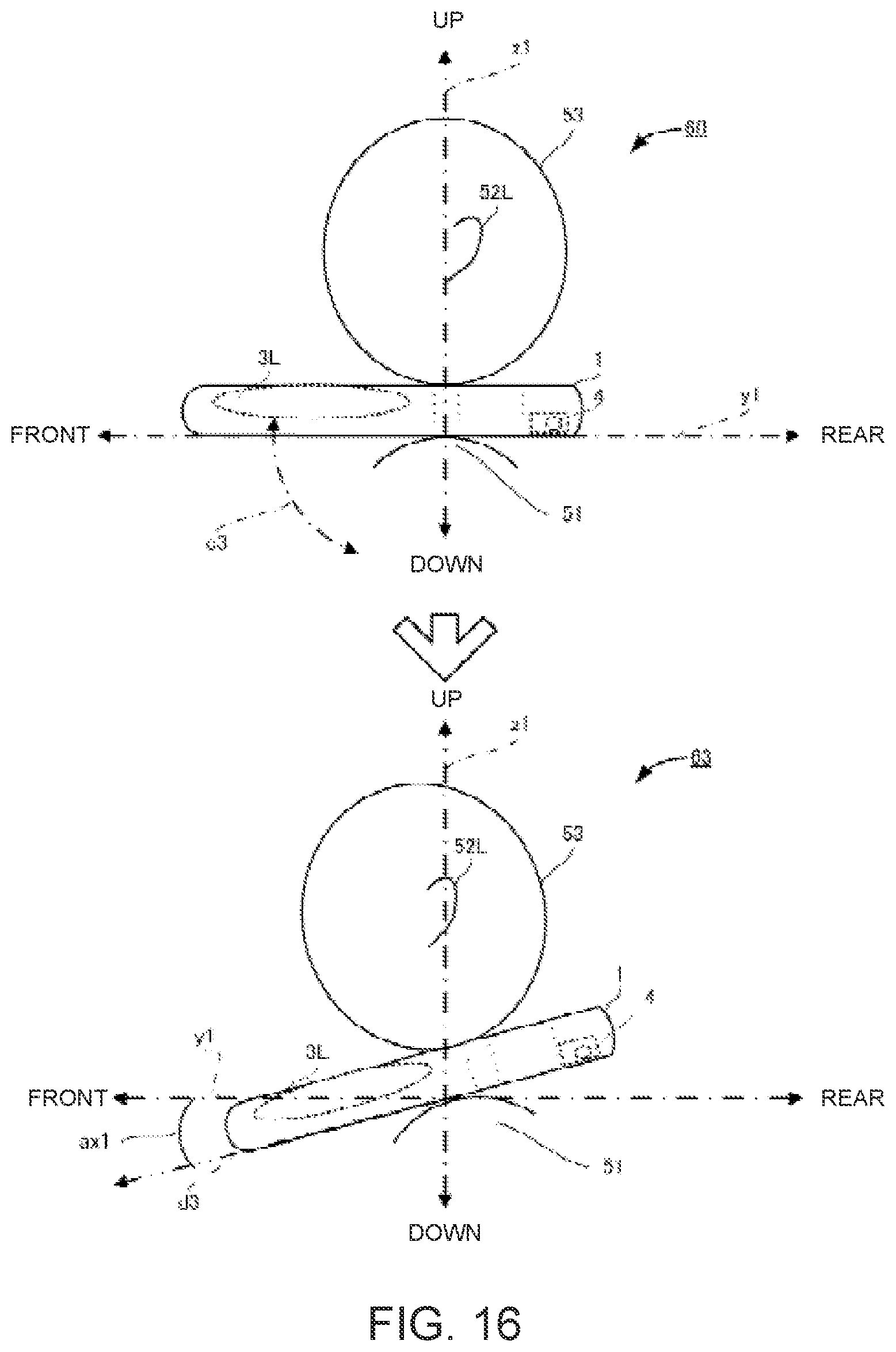 Patent US11785385 Figure 16 – Shoulder-mounted speaker, sound image localization method, and non-transitory computer-readable medium