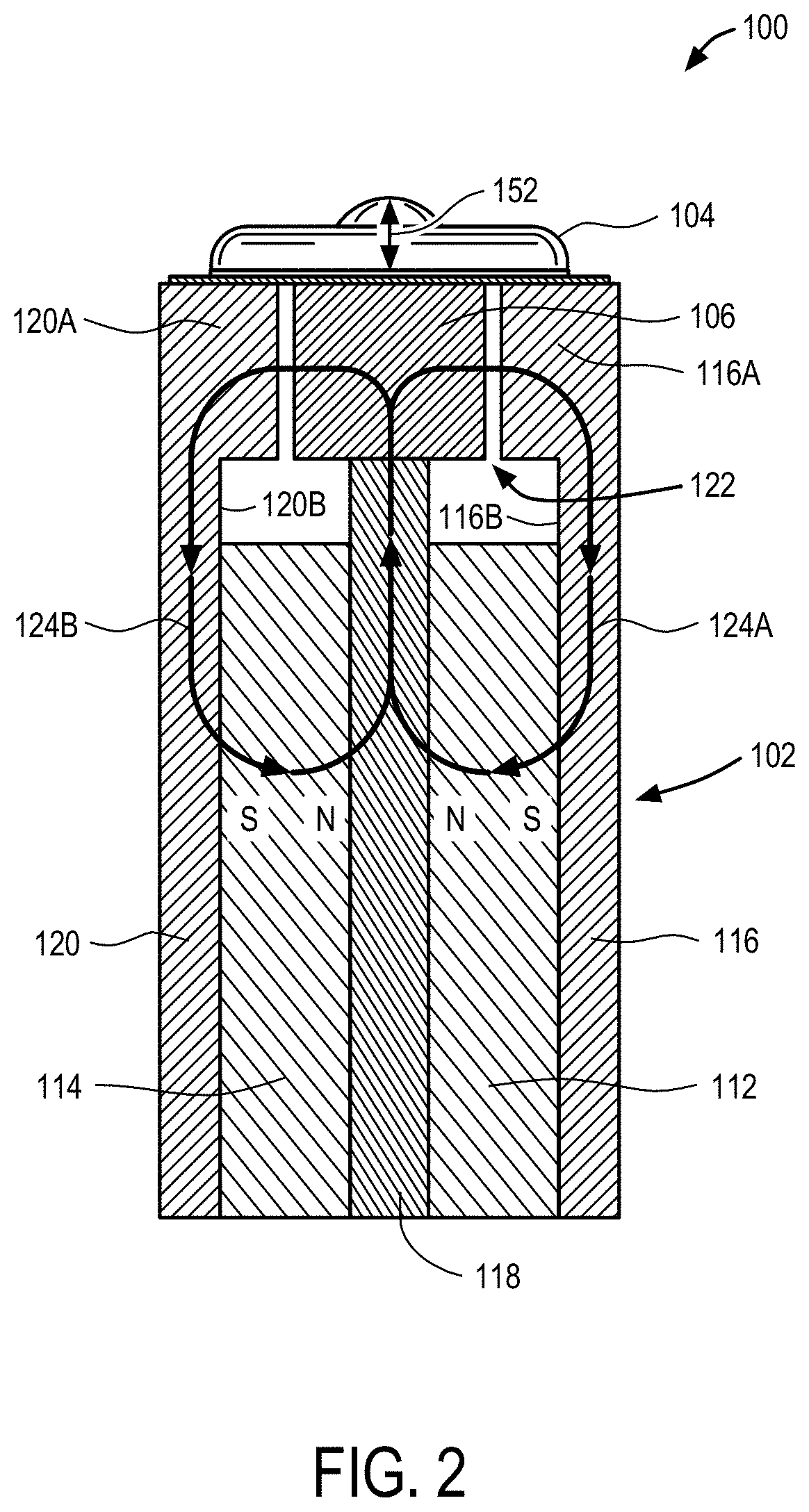 Patent US11785392 Figure 2 – Dual function transducer
