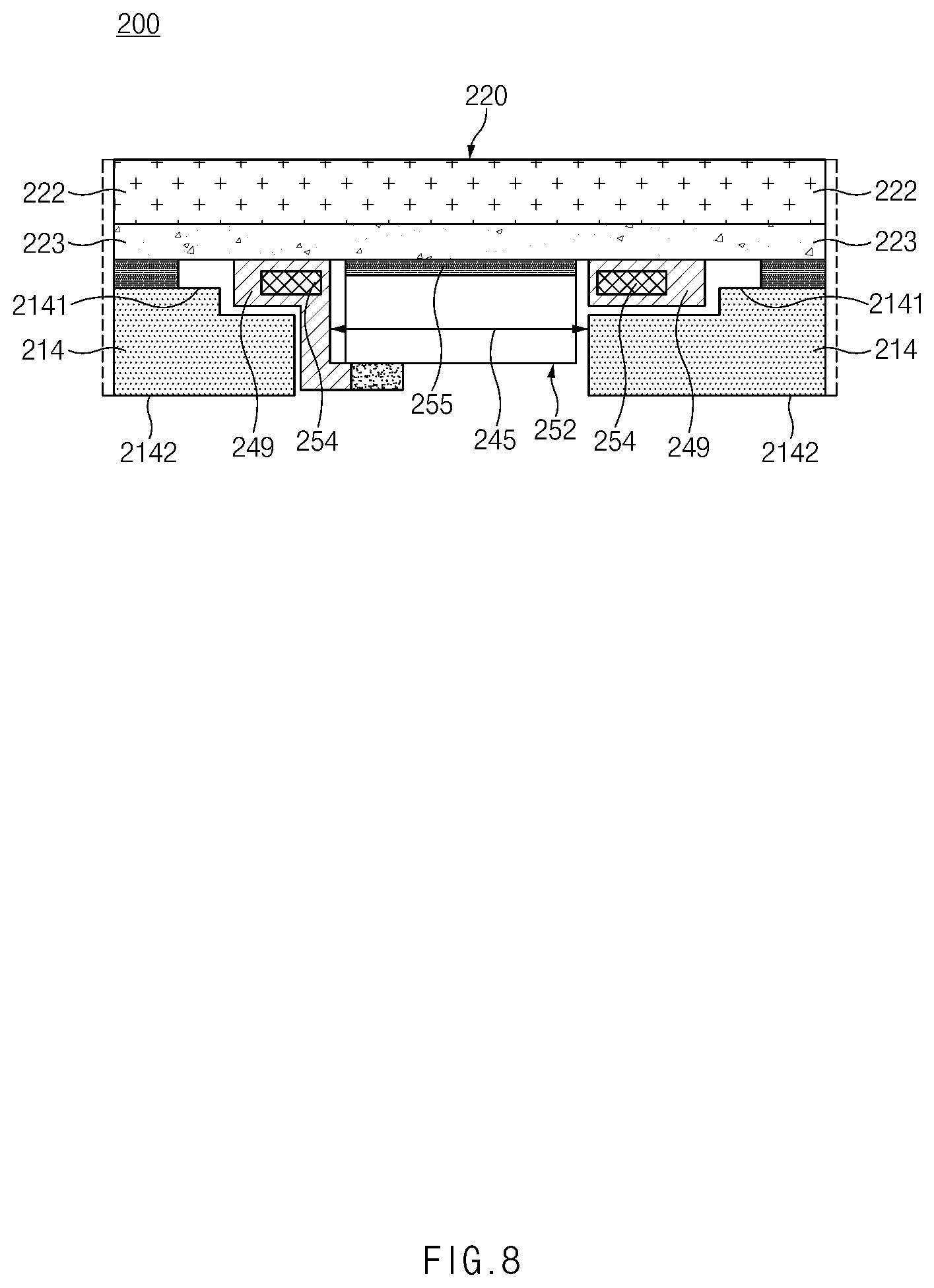 Patent US11785393 Figure 8 – Electronic device including speaker module