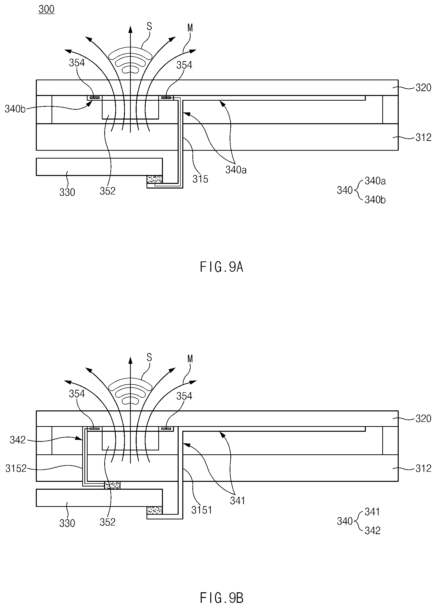 Patent US11785393 Figure 9 – Electronic device including speaker module