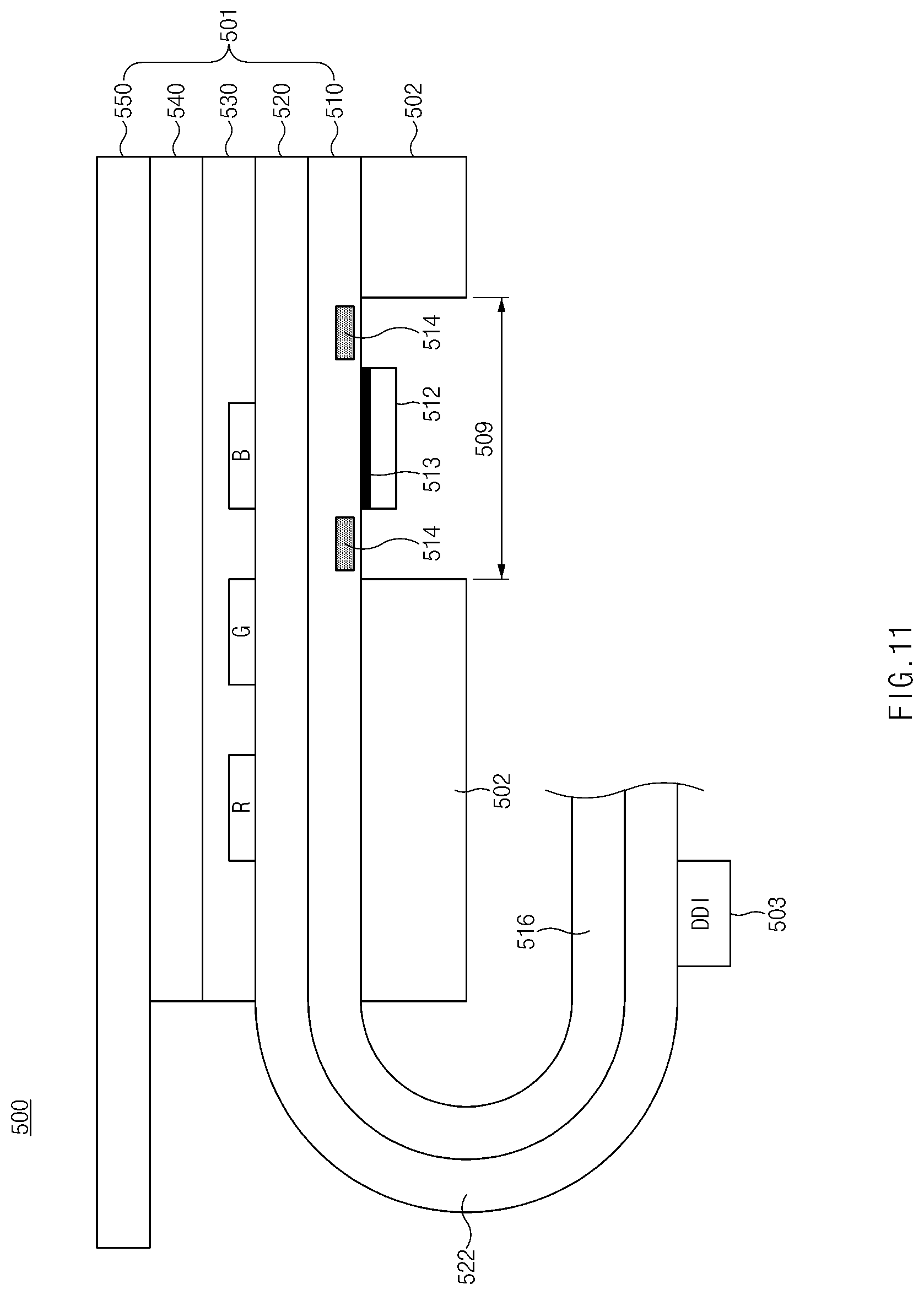 Patent US11785393 Figure 11 – Electronic device including speaker module
