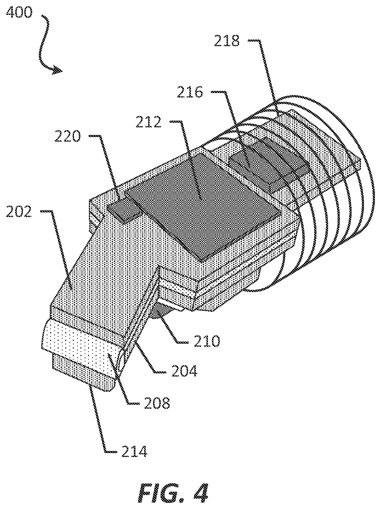 Patent US11785399 Figure 4 – Hearable device comprising integrated device and wireless functionality