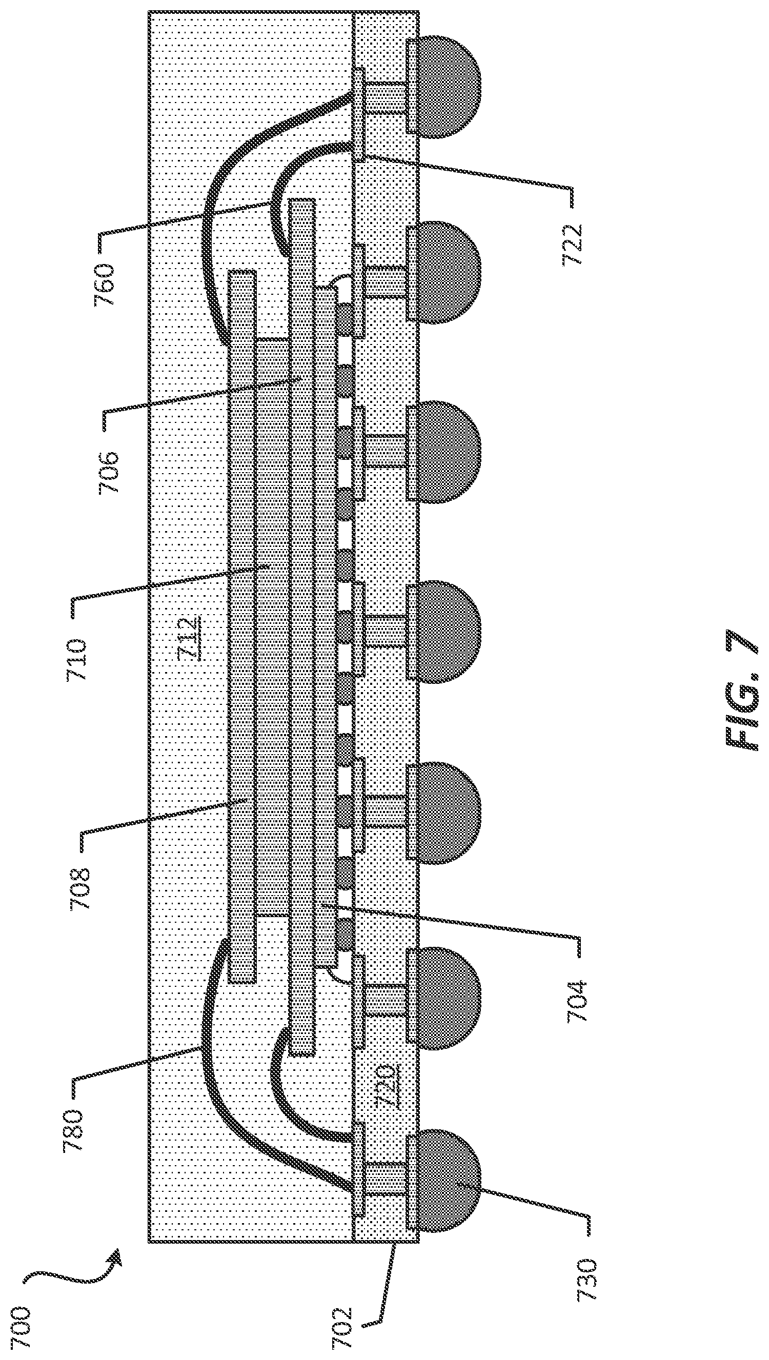 Patent US11785399 Figure 7 – Hearable device comprising integrated device and wireless functionality