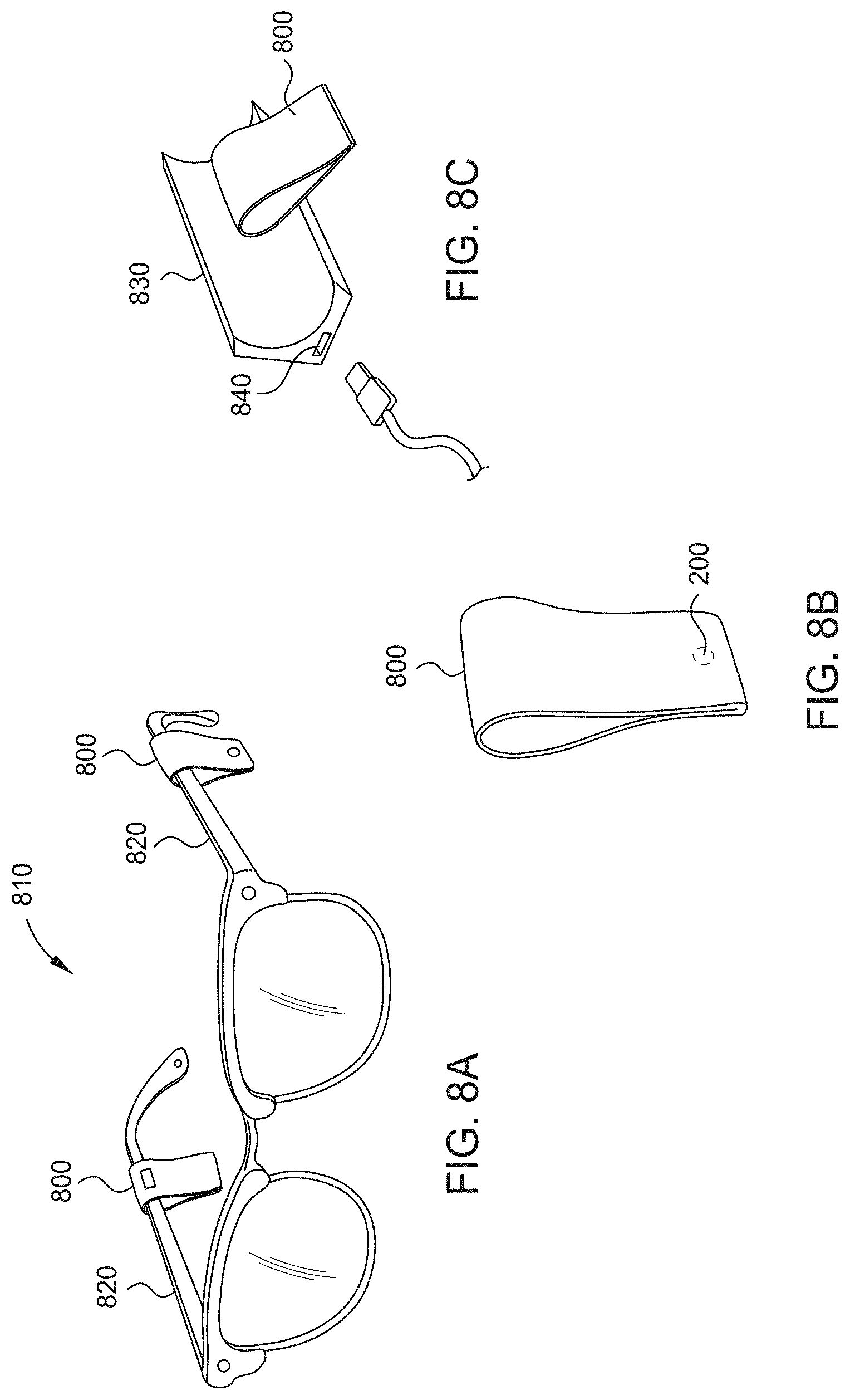 Patent US11785401 Figure 8 – Hearing aid implant recharging system