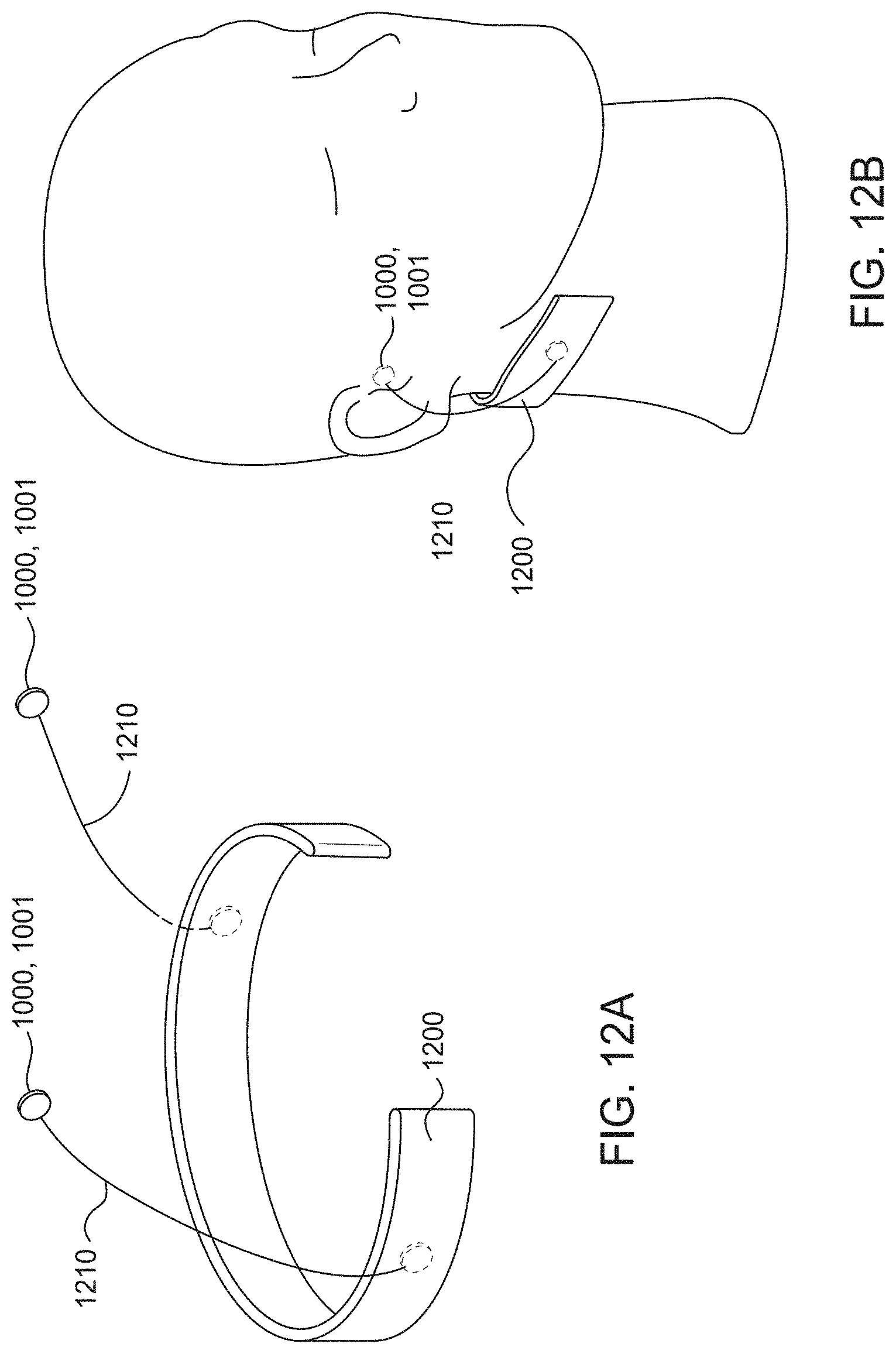 Patent US11785401 Figure 12 – Hearing aid implant recharging system