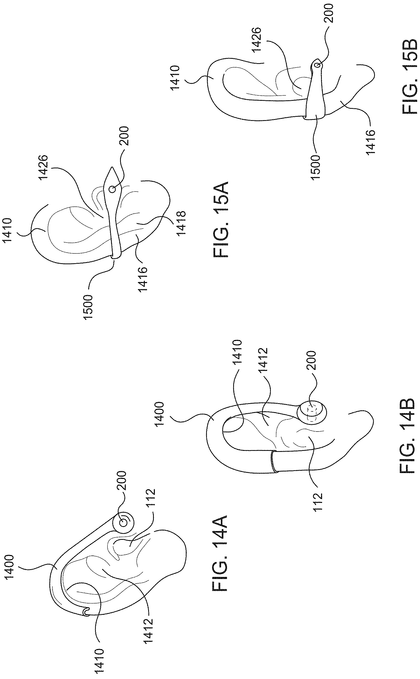 Patent US11785401 Figure 14 – Hearing aid implant recharging system