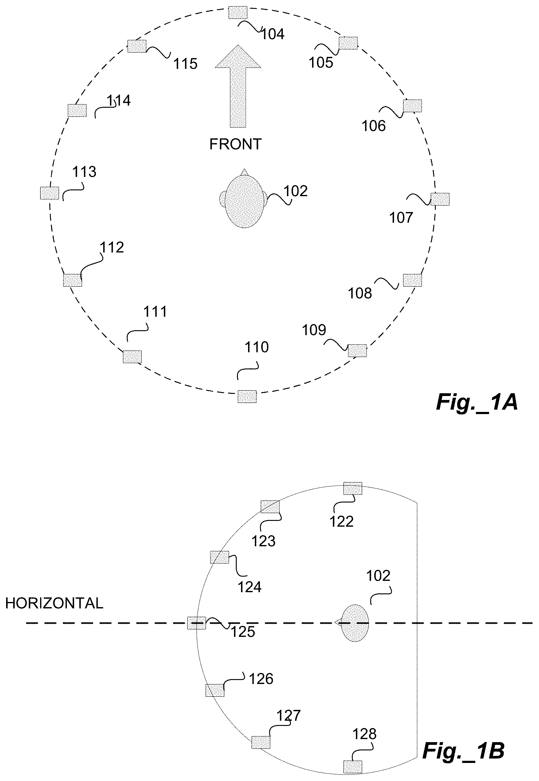 Patent US11785412 Figure 1 – Method for generating customized spatial audio with head tracking