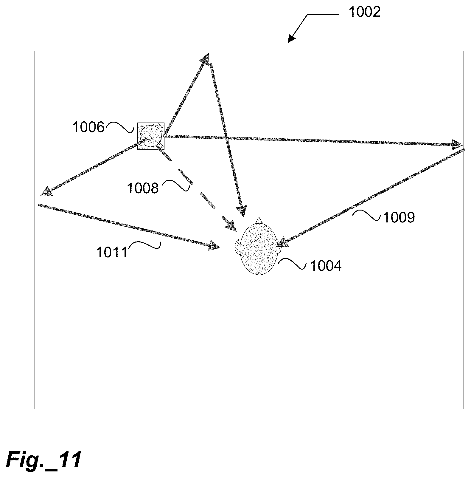 Patent US11785412 Figure 11 – Method for generating customized spatial audio with head tracking