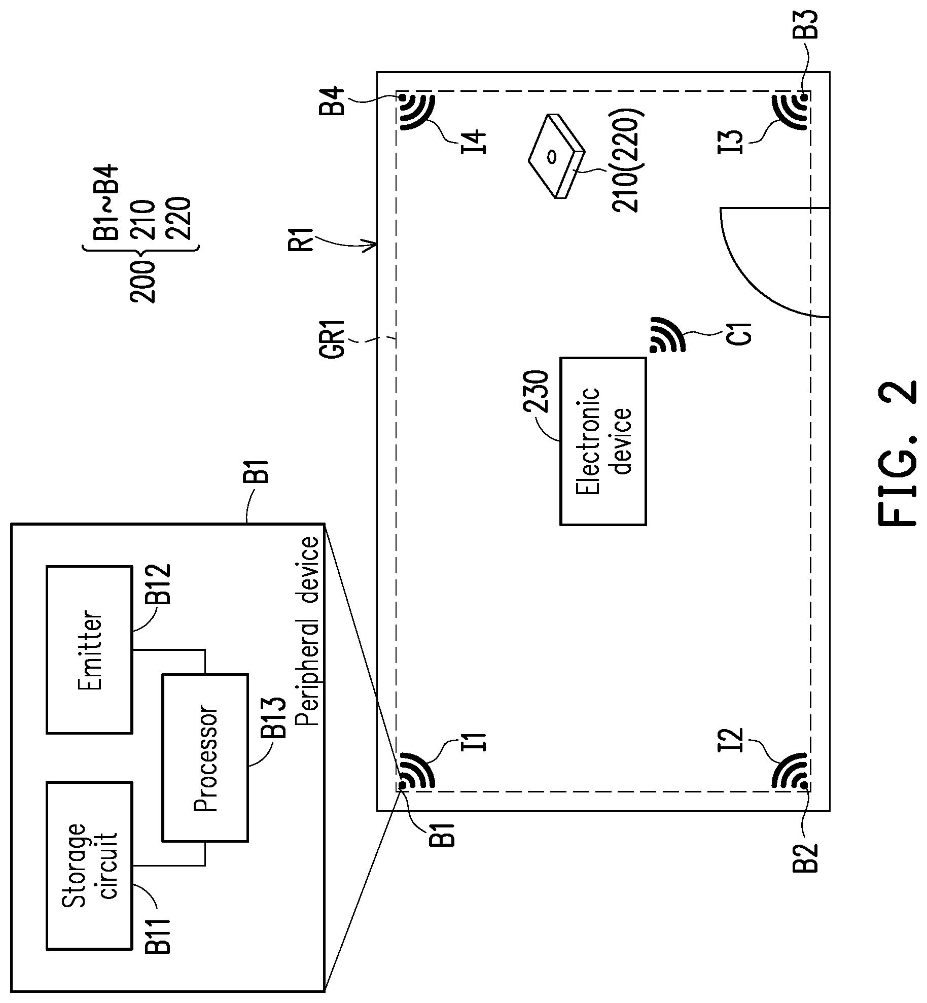 Patent US11785422 Figure 3 – Automatic connection and disconnection system and automatic connection and disconnection method