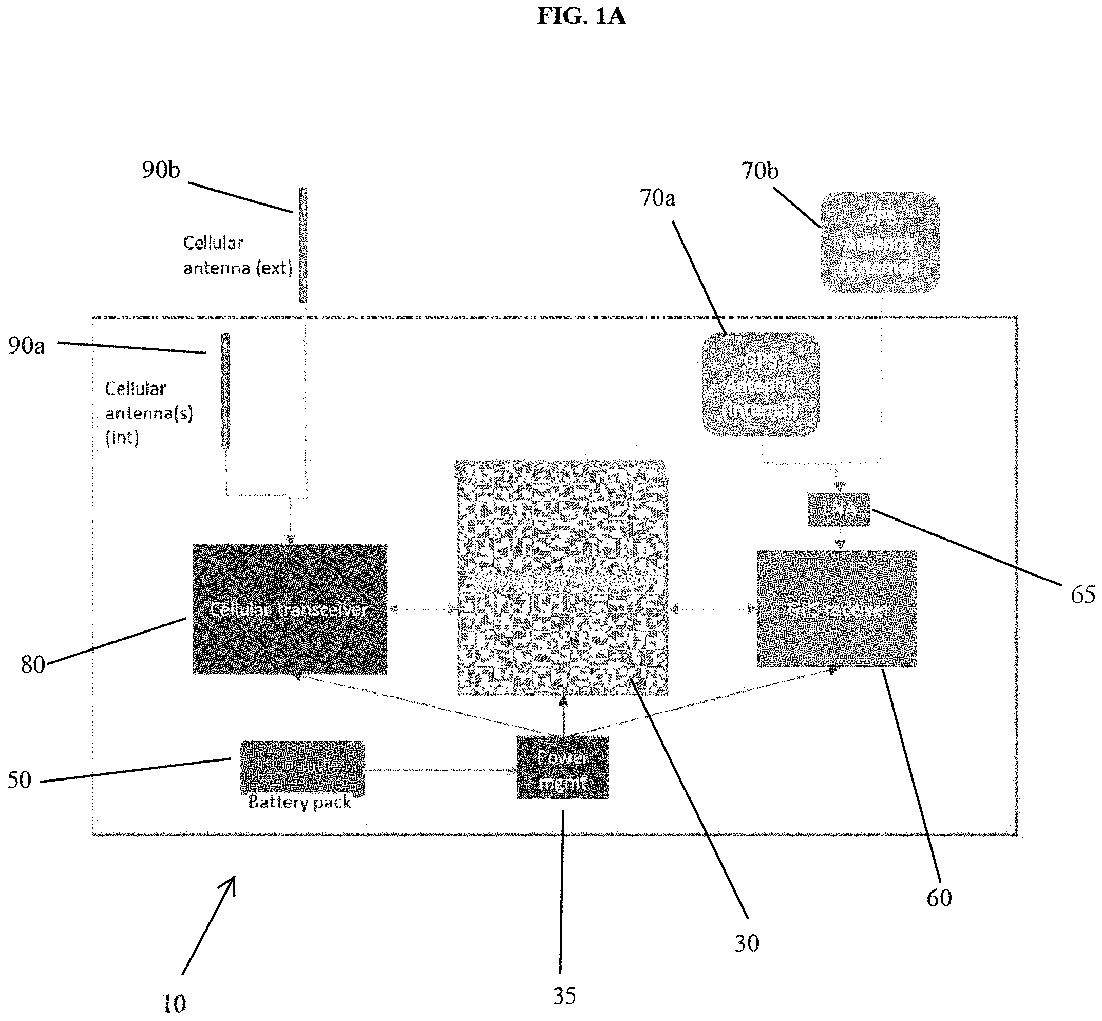 Patent US11785424 Figure 1 – System and method for asset tracking for waste and recycling containers
