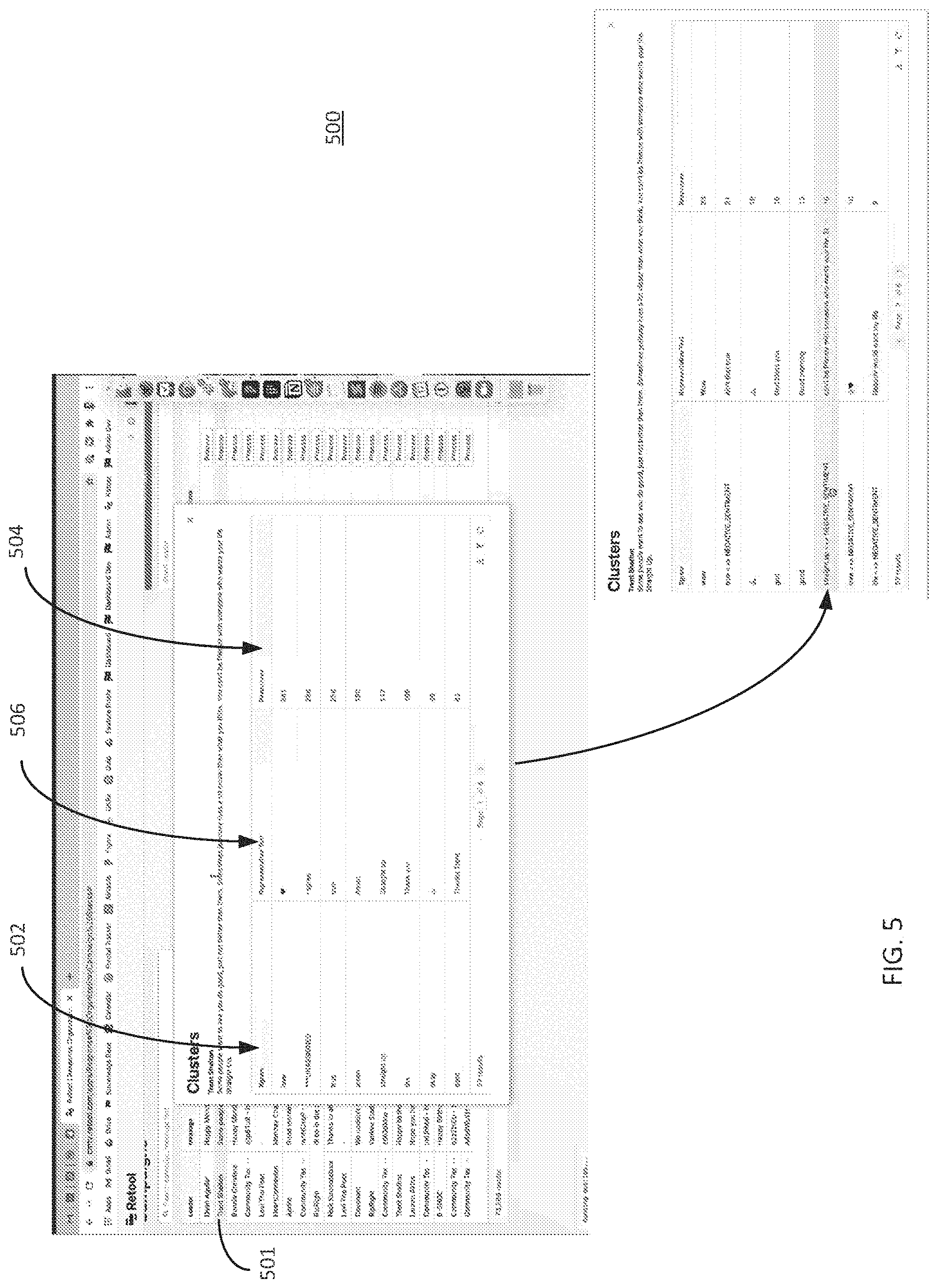 Patent US11785429 Figure 6 – Semantic clustering of messages