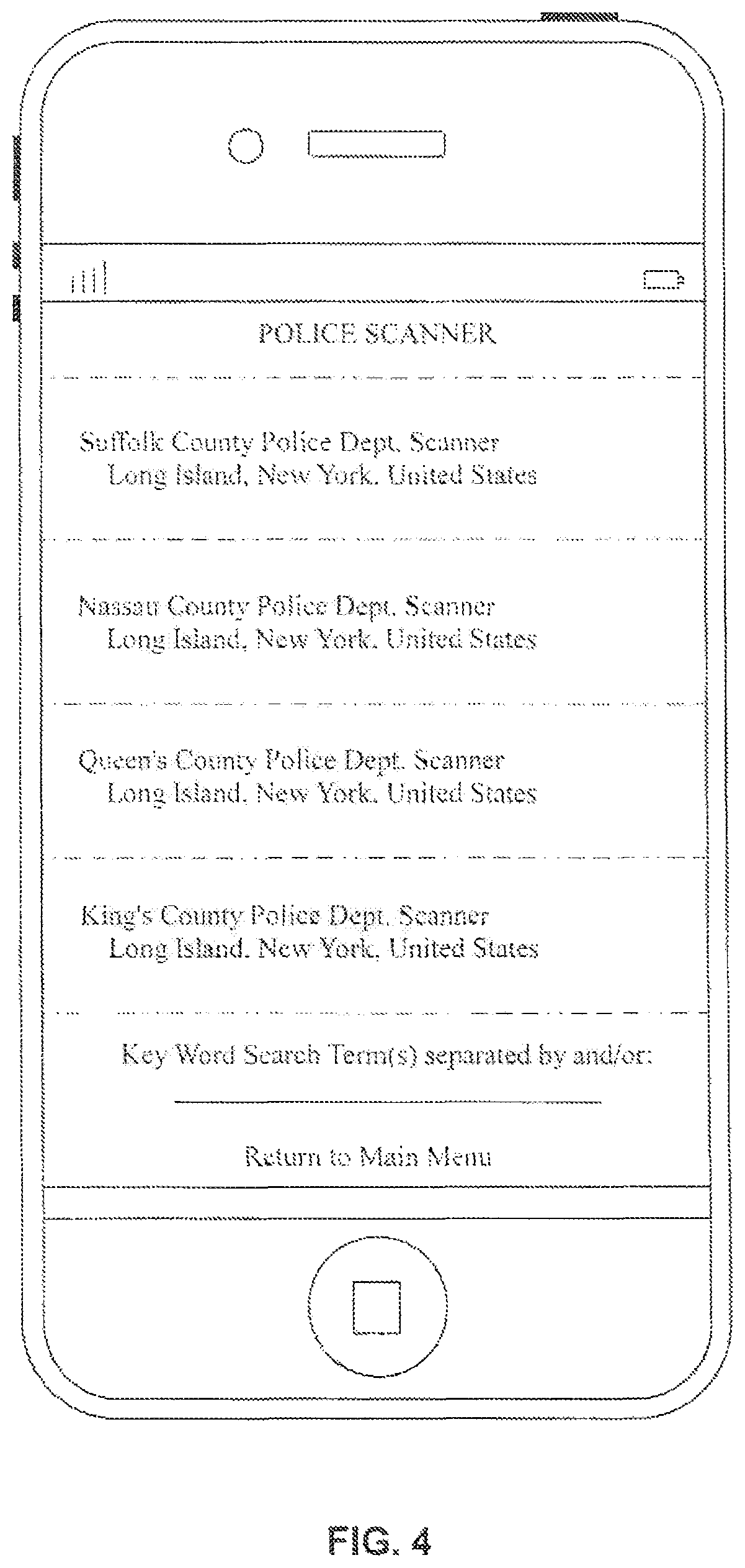 Patent US11785458 Figure 4 – Security and public safety application for a mobile device
