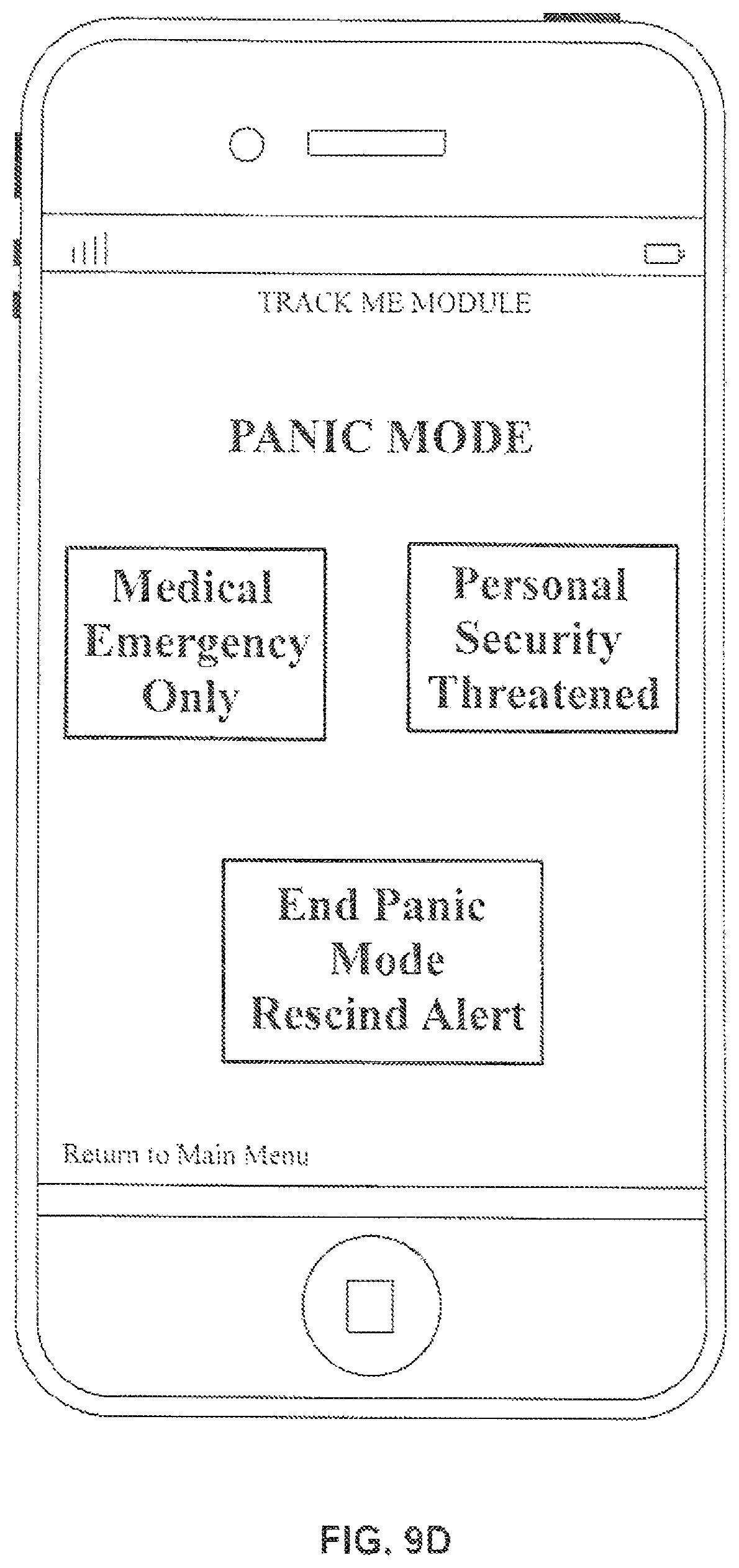 Patent US11785458 Figure 13 – Security and public safety application for a mobile device