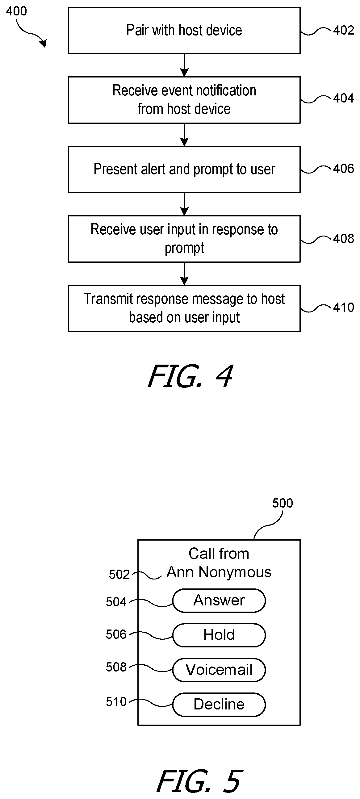 Patent US11785465 Figure 4 – Facilitating a secure session between paired devices