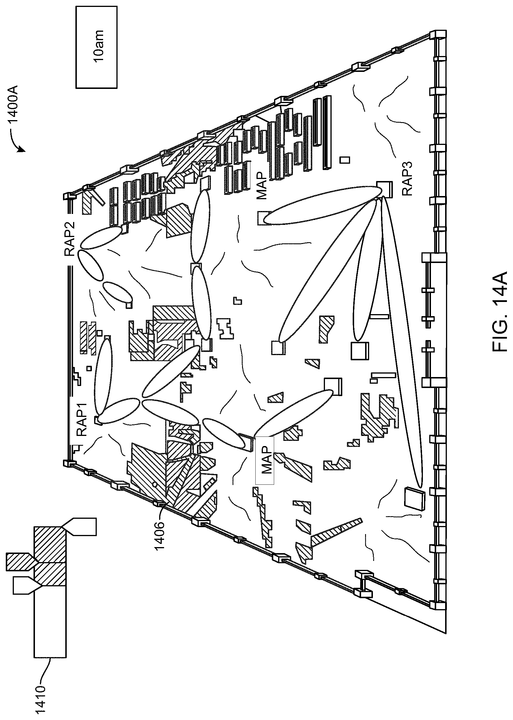 Patent US11785477 Figure 17 – Three-dimensional visualization of Wi-Fi signal propagation based on telemetry data