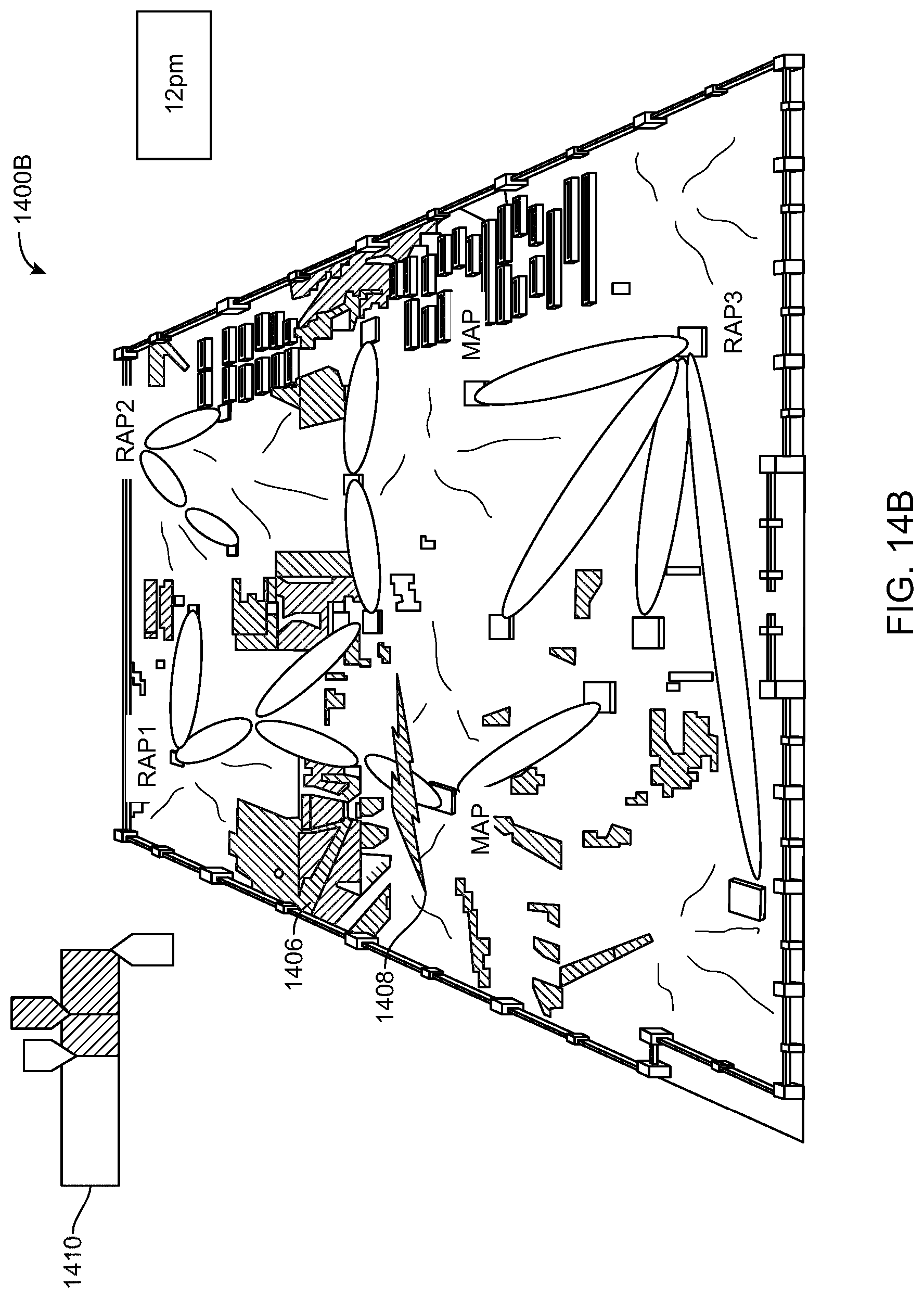 Patent US11785477 Figure 18 – Three-dimensional visualization of Wi-Fi signal propagation based on telemetry data