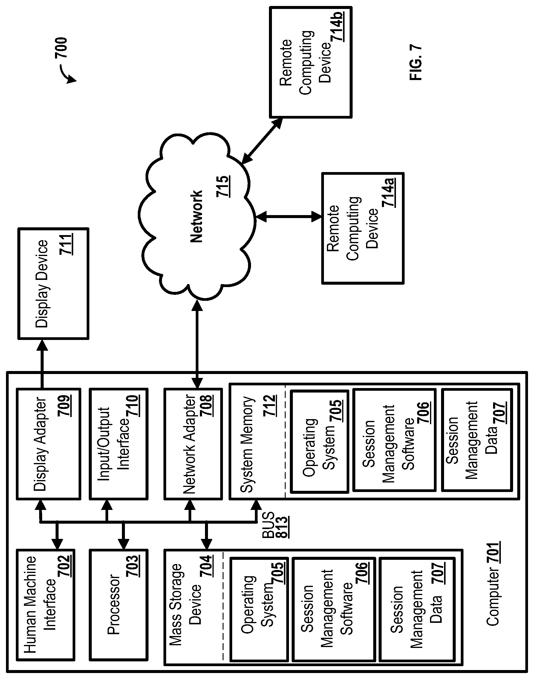 Patent US11785506 Figure 7 – Methods and systems for communication session management