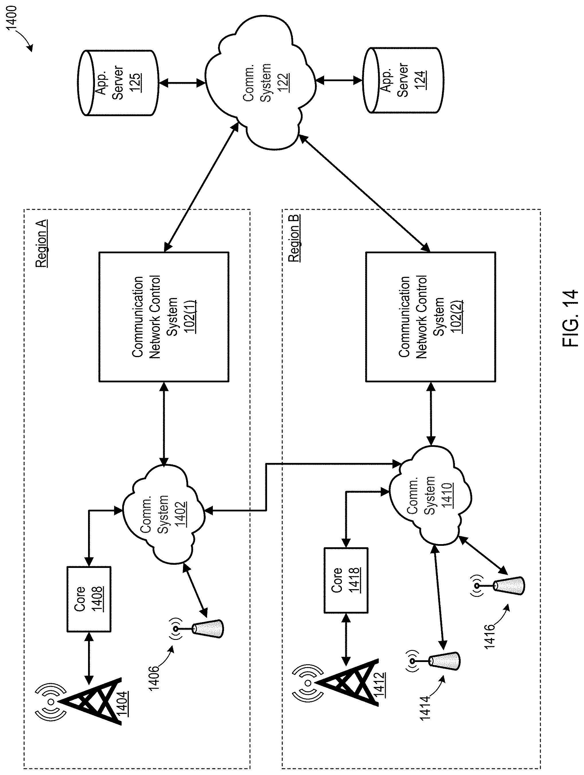 Patent US11785523 Figure 13 – Systems and methods for interfacing one or more information technology devices with an application server