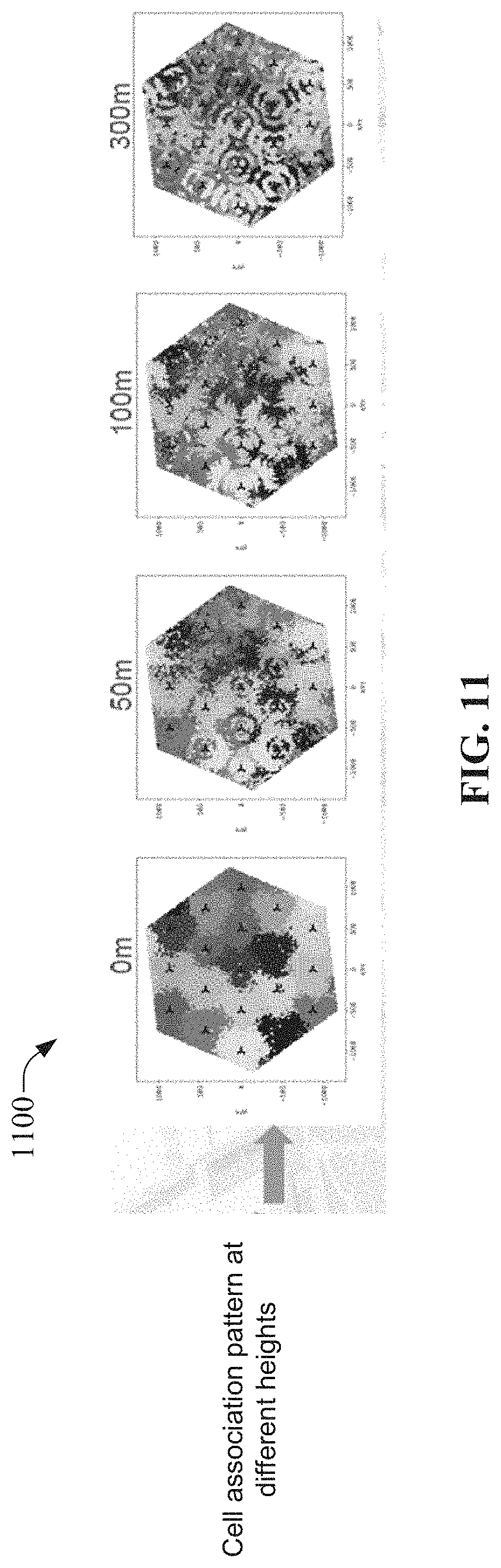 Patent US11785529 Figure 11 – Geofencing for user equipment