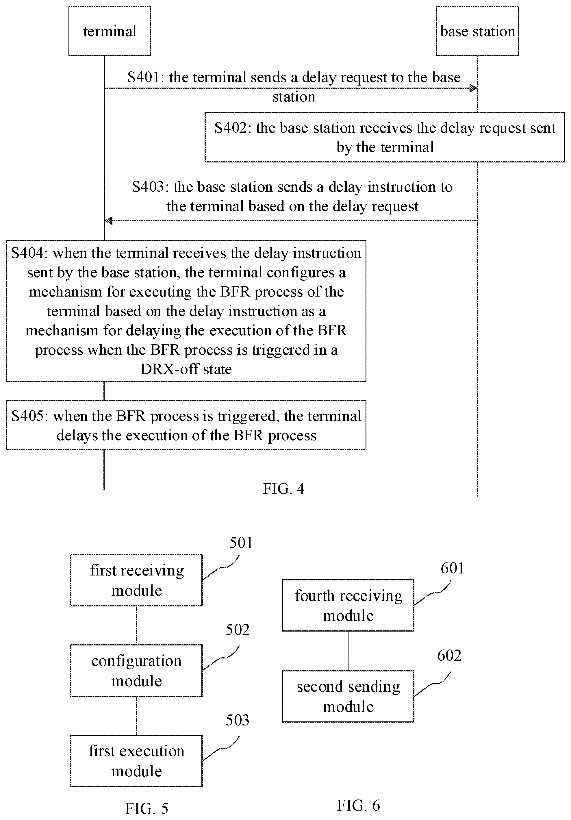 Patent US11785541 Figure 2 – Method for executing BFR process, device, terminal, base station, and storage medium