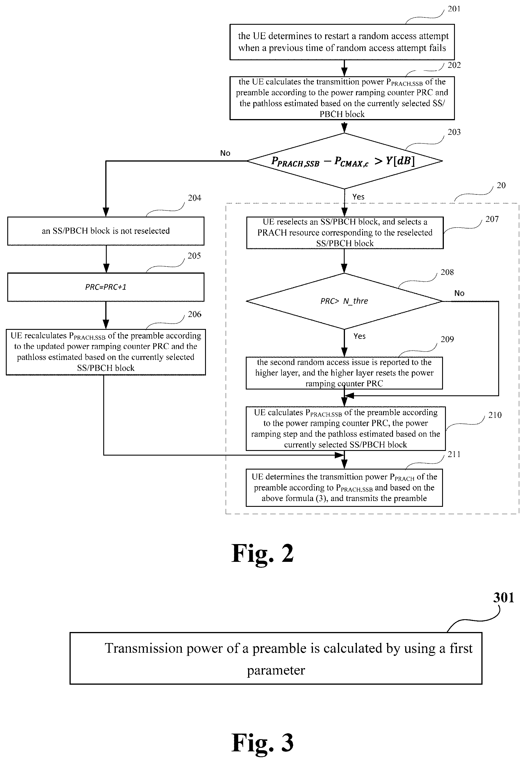 Patent US11785557 Figure 2 – Random access power control method and apparatus and communication system