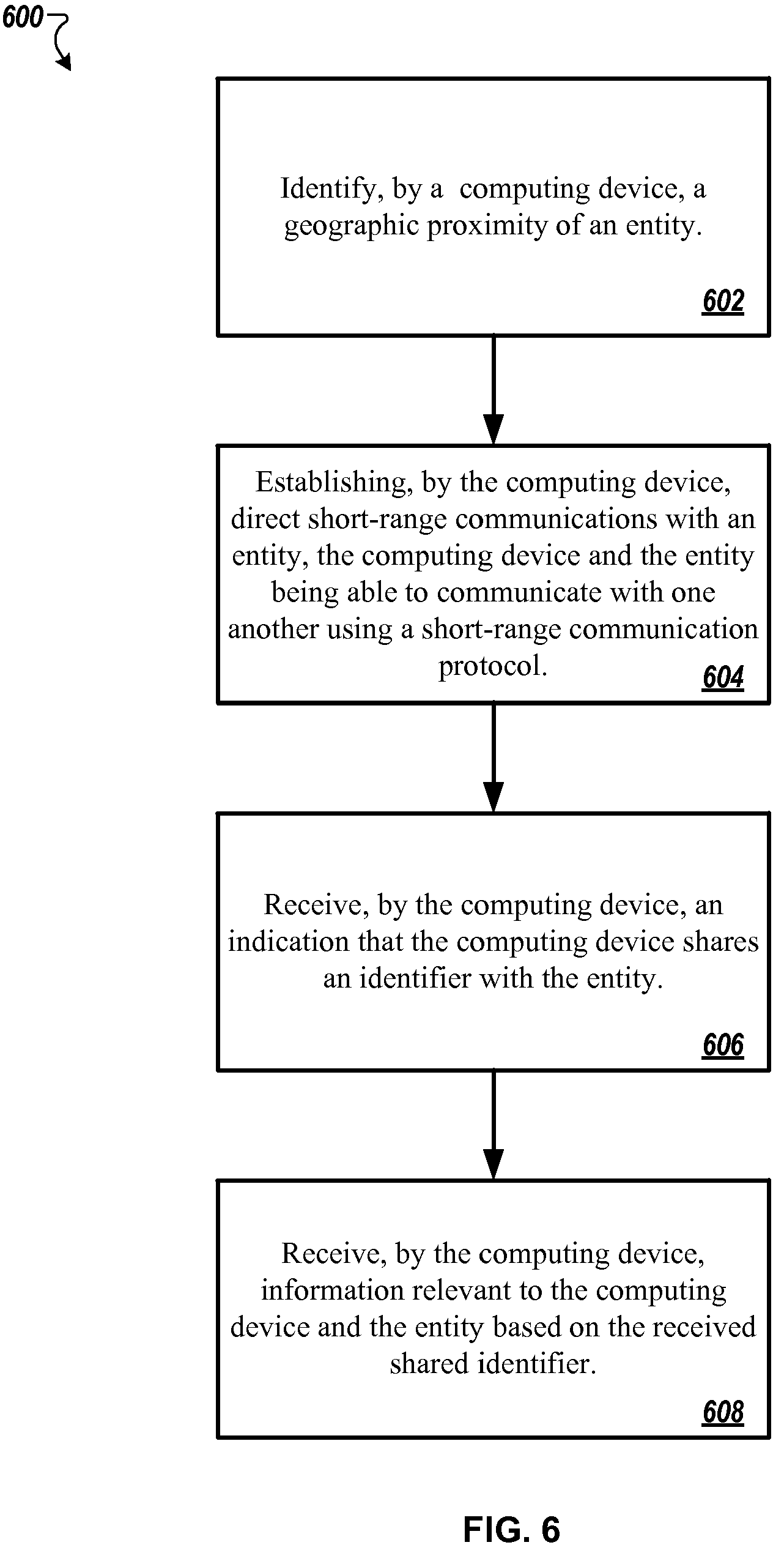 Patent US11785572 Figure 8 – Reminders based on device proximity using Bluetooth LE
