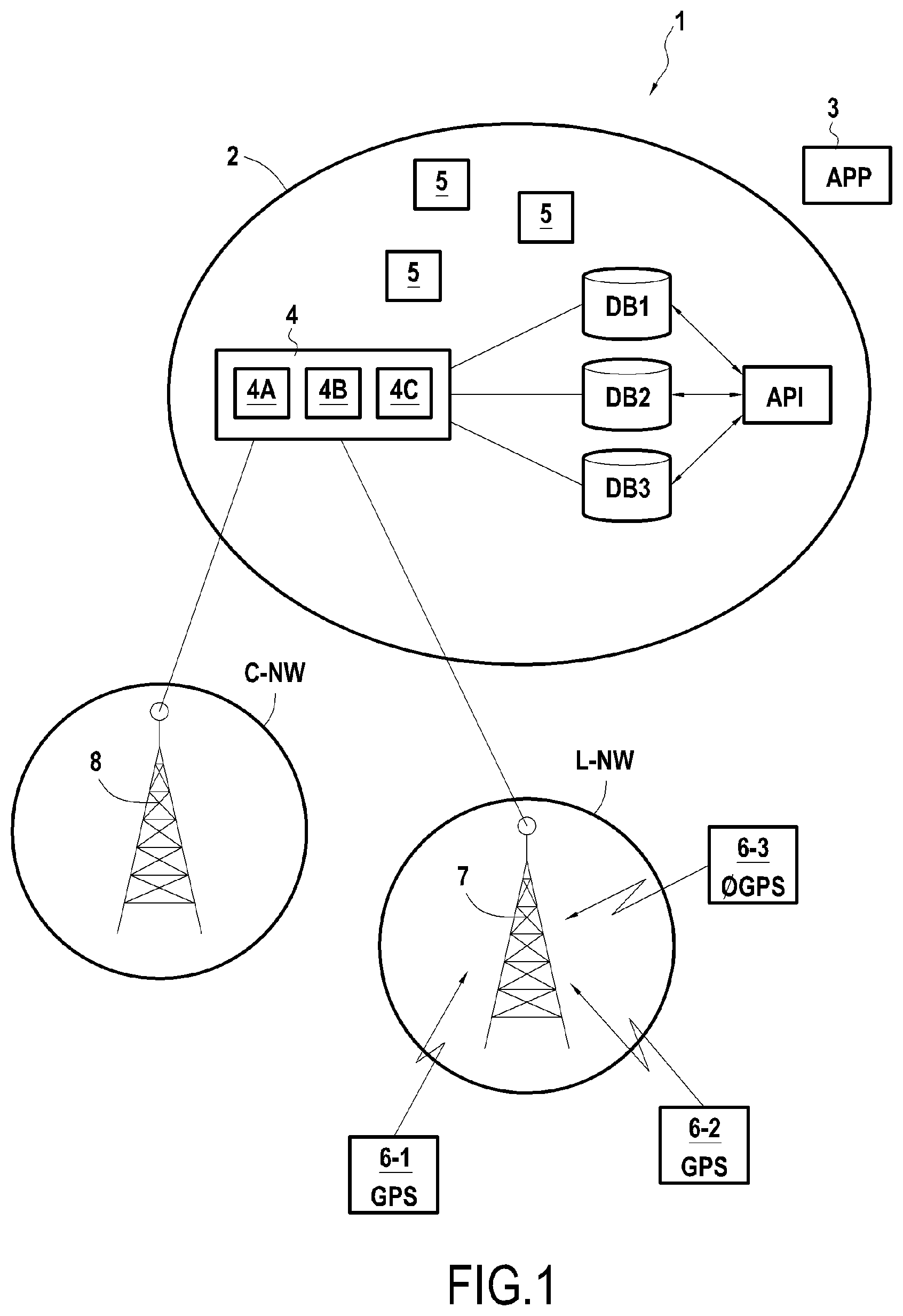 Patent US11785573 Figure 1 – Method for determining a geographical location of an access point in a wireless local access network
