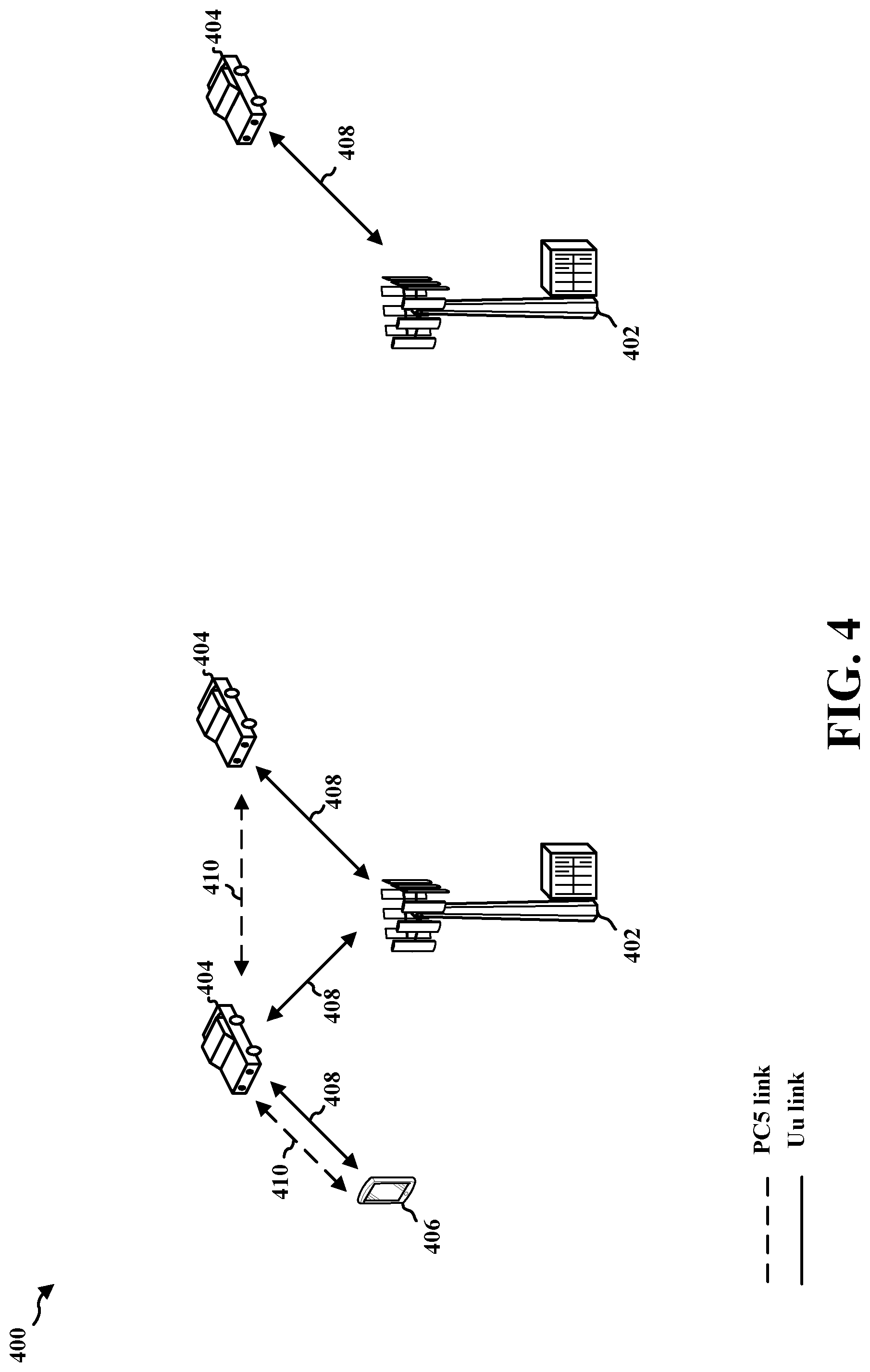 Patent US11785576 Figure 4 – Relay discovery in wireless communication systems