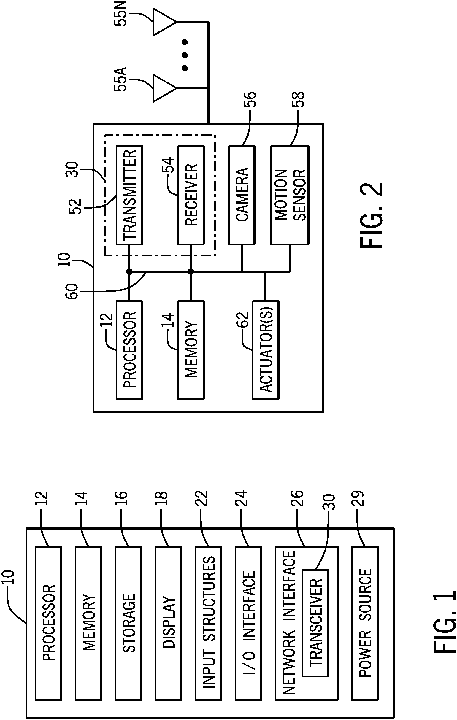 Patent US11785577 — Automatic device orientation — Figure 1
