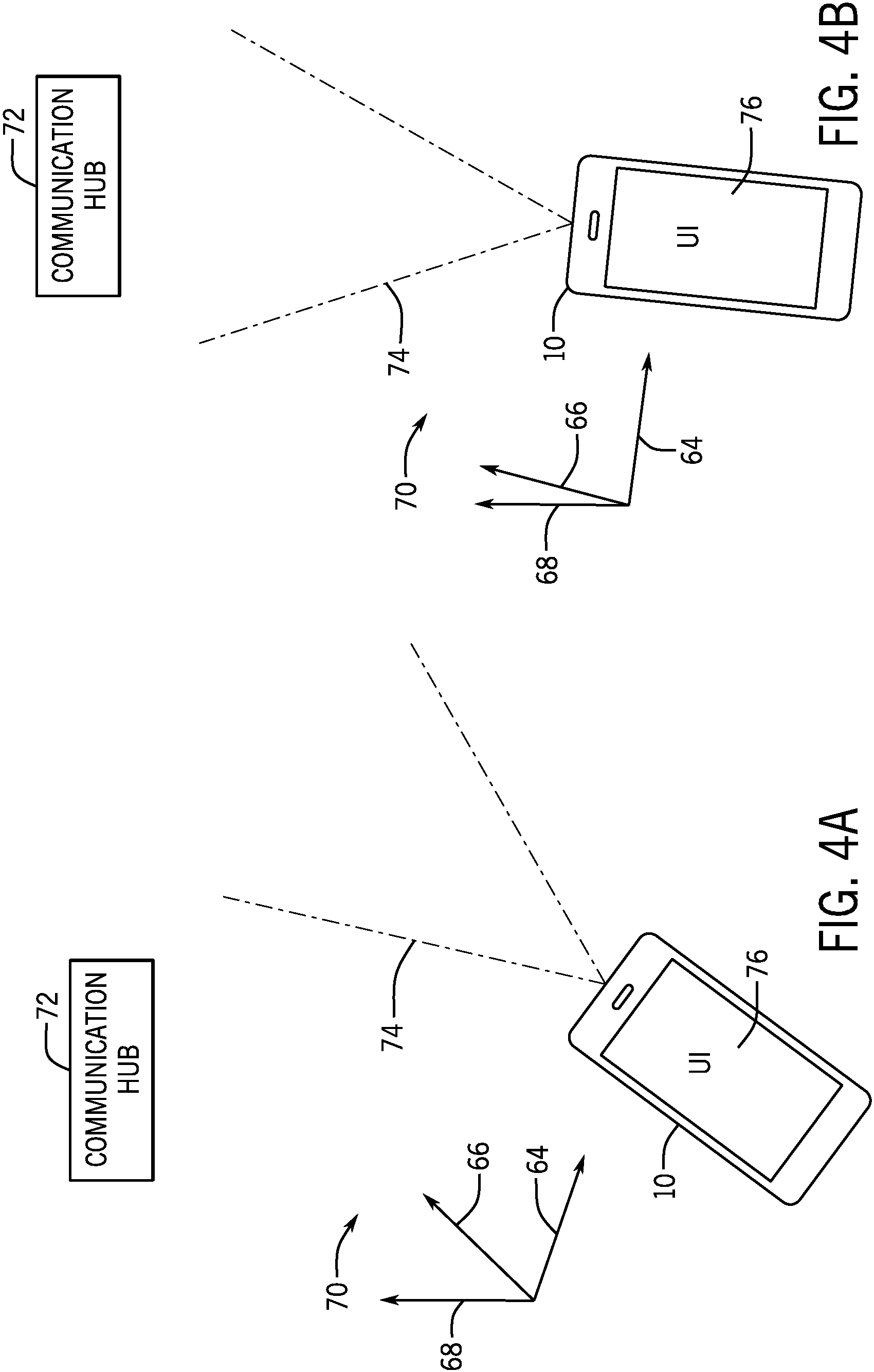 Patent US11785577 Figure 3 – Automatic device orientation