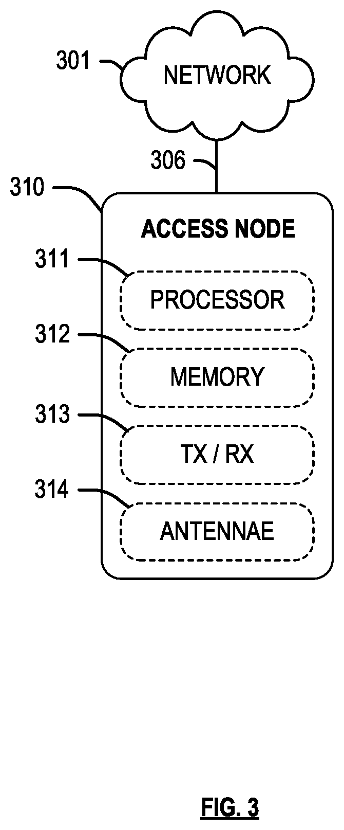 Patent US11785589 Figure 3 – Carrier aggregation with narrow bandwidth carriers