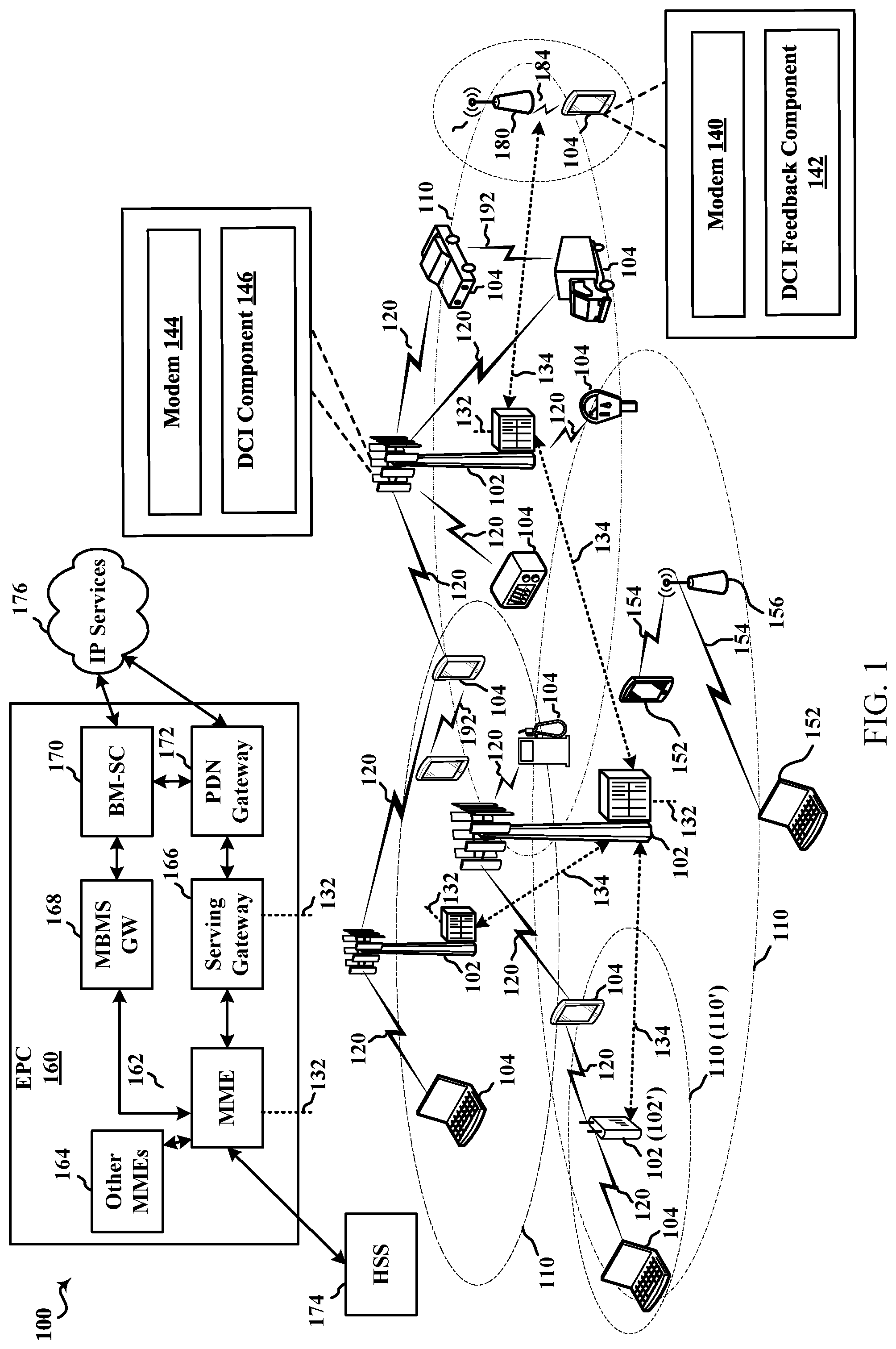 Patent US11785608 Figure 1 – Techniques for downlink control information (DCI) feedback in wireless communications