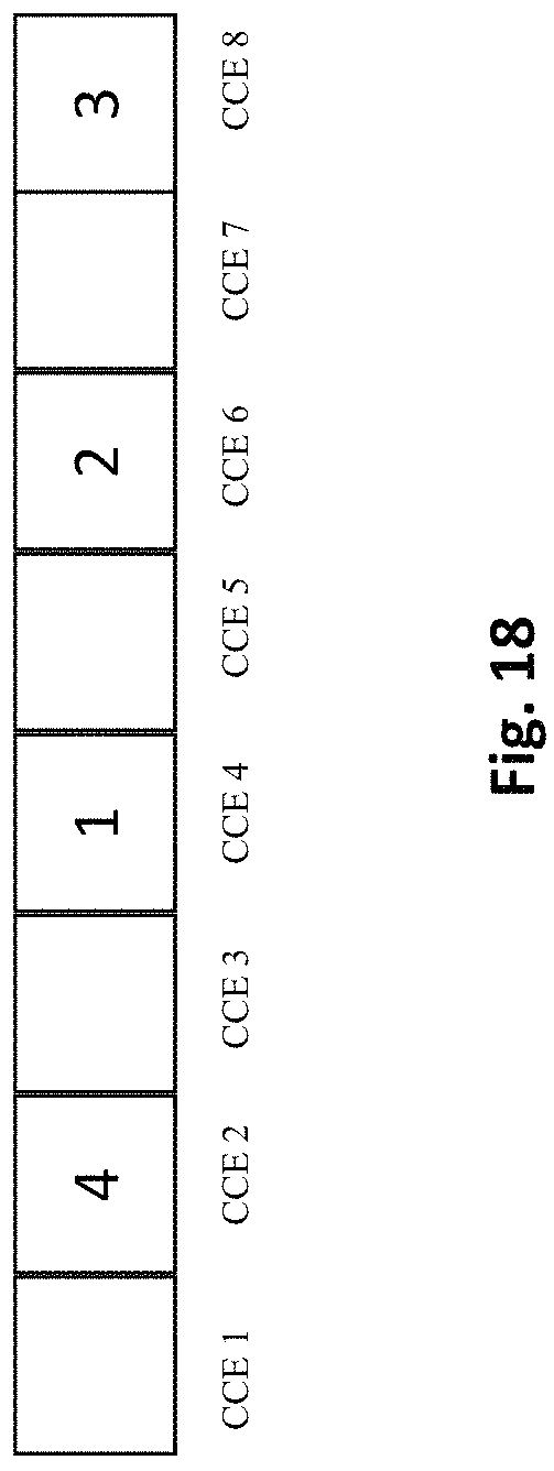 Patent US11785612 Figure 18 – Methods to reduce number of blind decoding attempts done by a user equipment