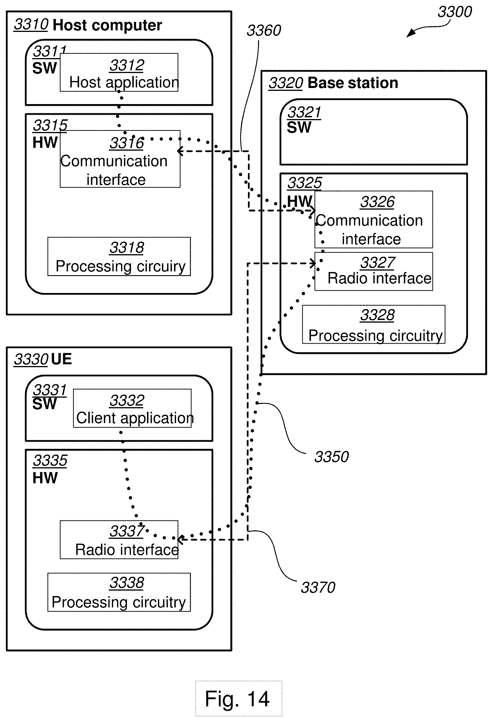 Patent US11785619 Figure 13 – Radio network node, a wireless device and methods therein for transmission and reception of positioning system information