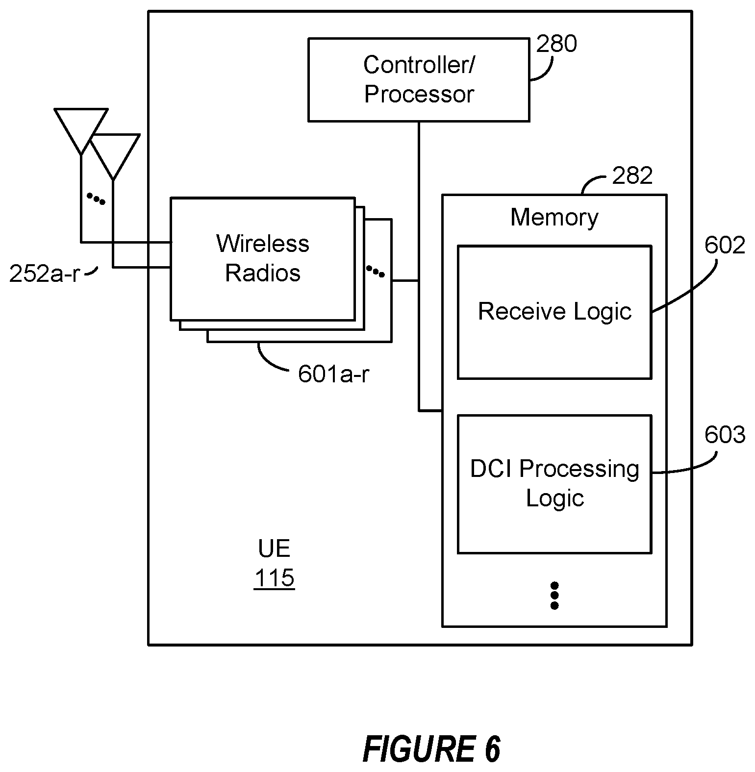 Patent US11785625 Figure 5 – Downlink control information (DCI) on physical downlink shared channel (PDSCH)