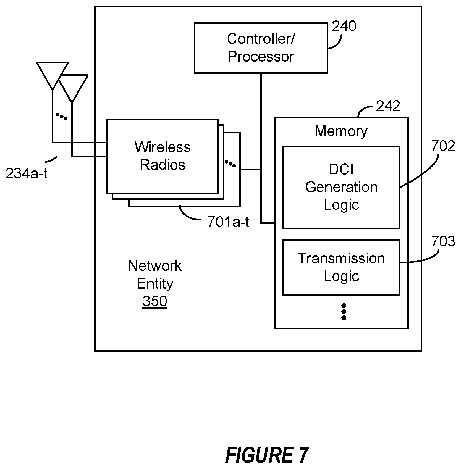 Patent US11785625 Figure 6 – Downlink control information (DCI) on physical downlink shared channel (PDSCH)