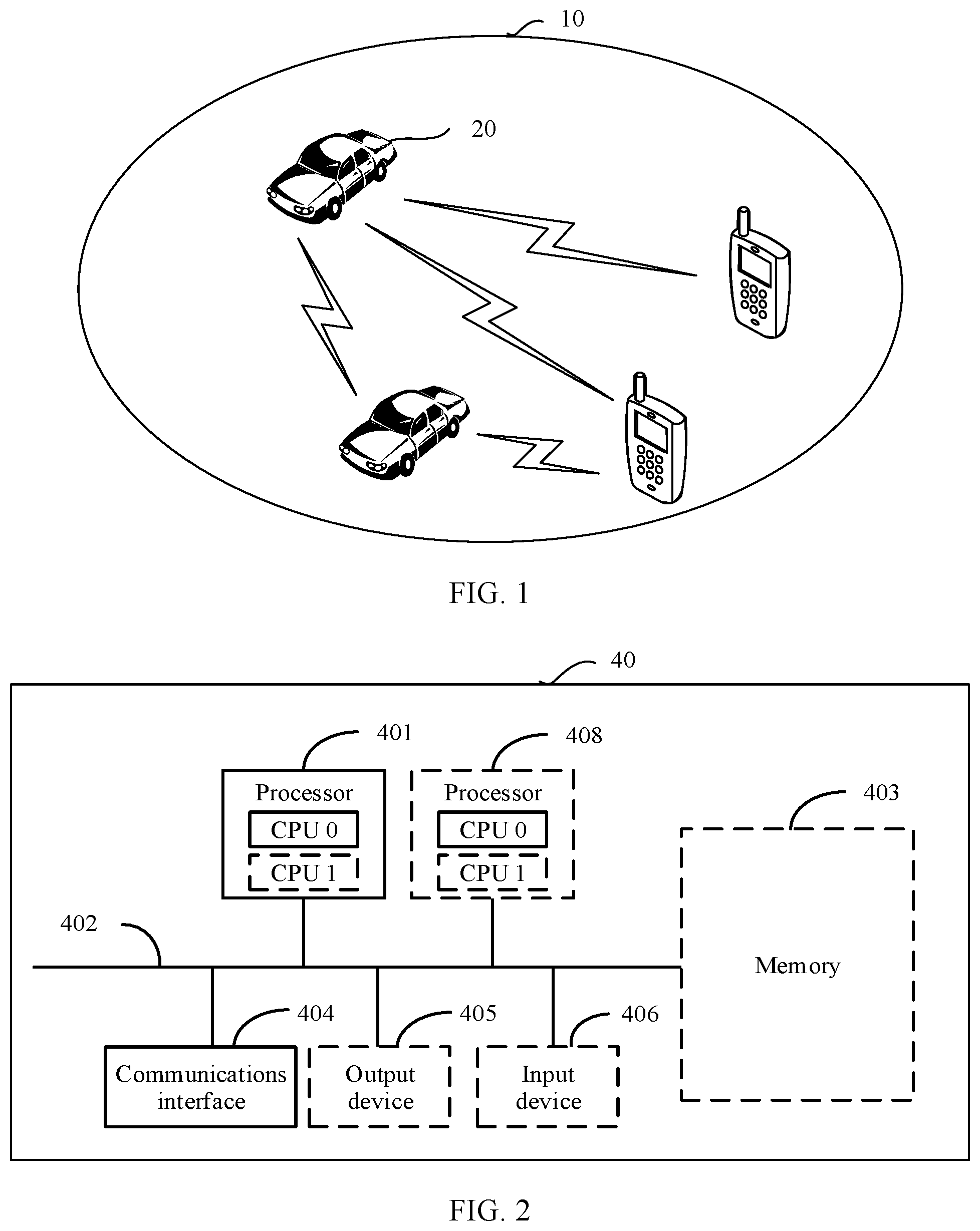 Patent US11785627 Figure 1 – Resource preemption method, apparatus, and system