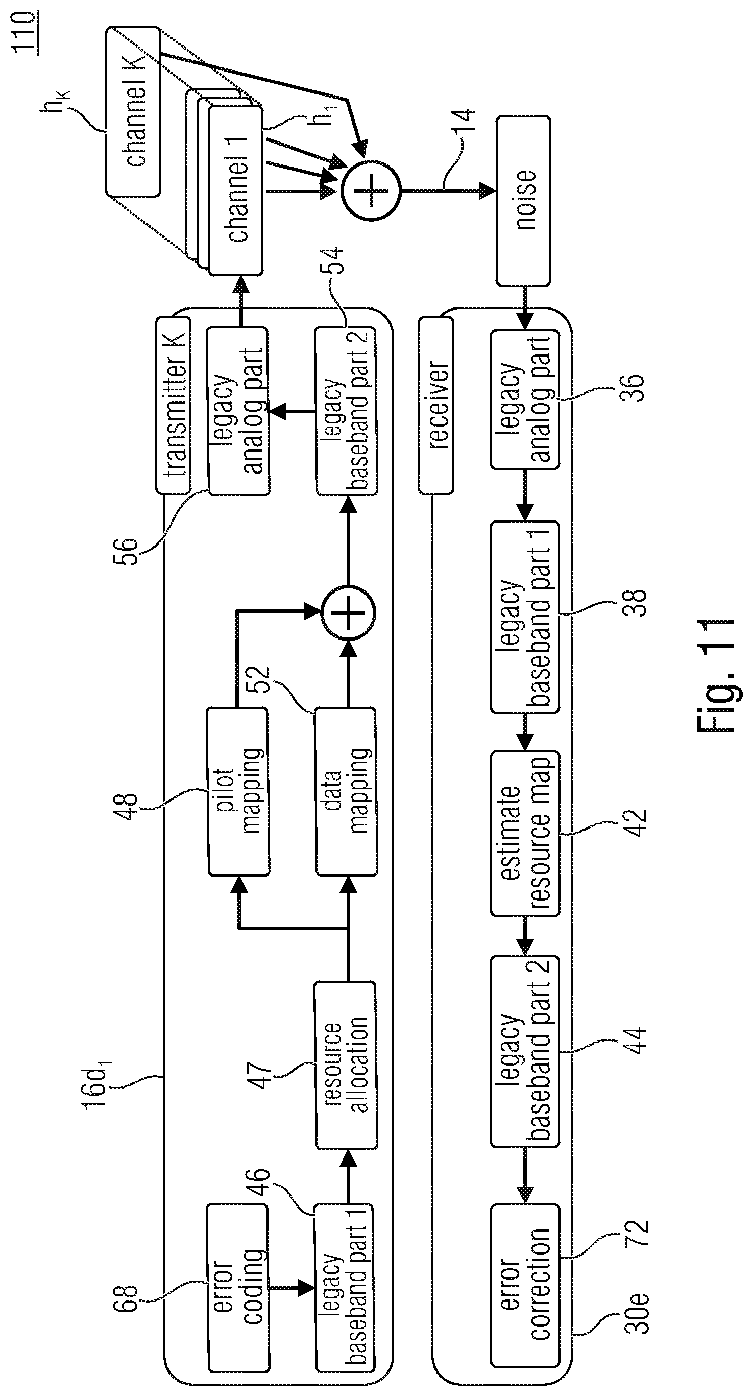 Patent US11785628 Figure 12 – Device and method for associating resource information with channel metric information in wireless networks