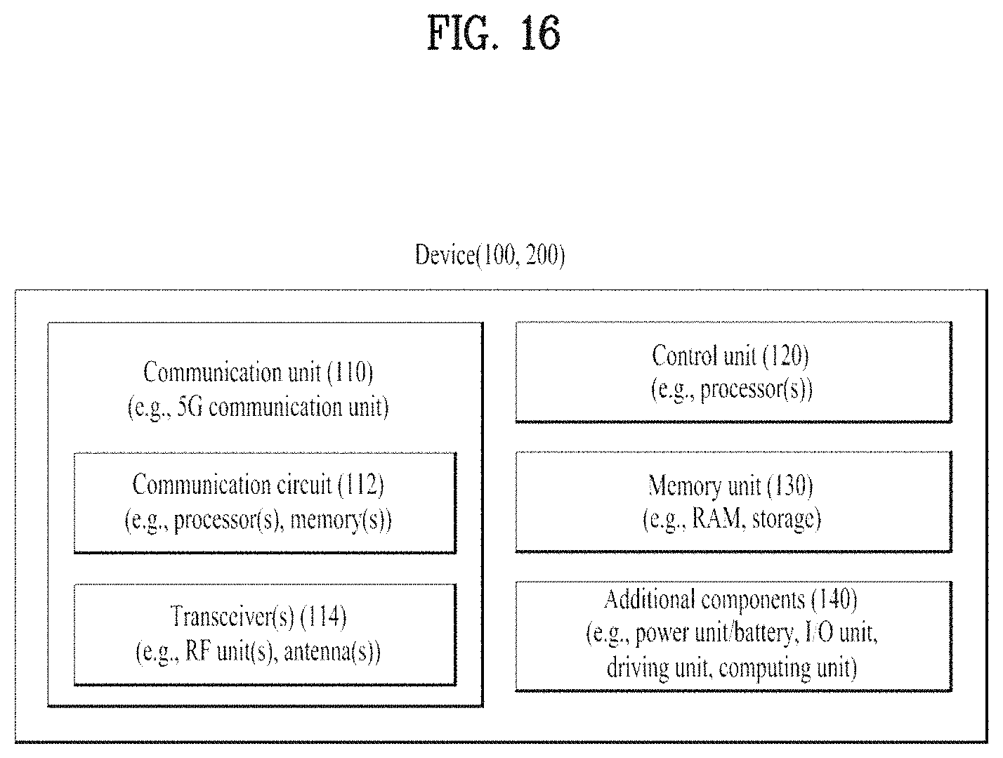 Patent US11785639 Figure 16 – Method and apparatus for transmitting and receiving signal in wireless communication system