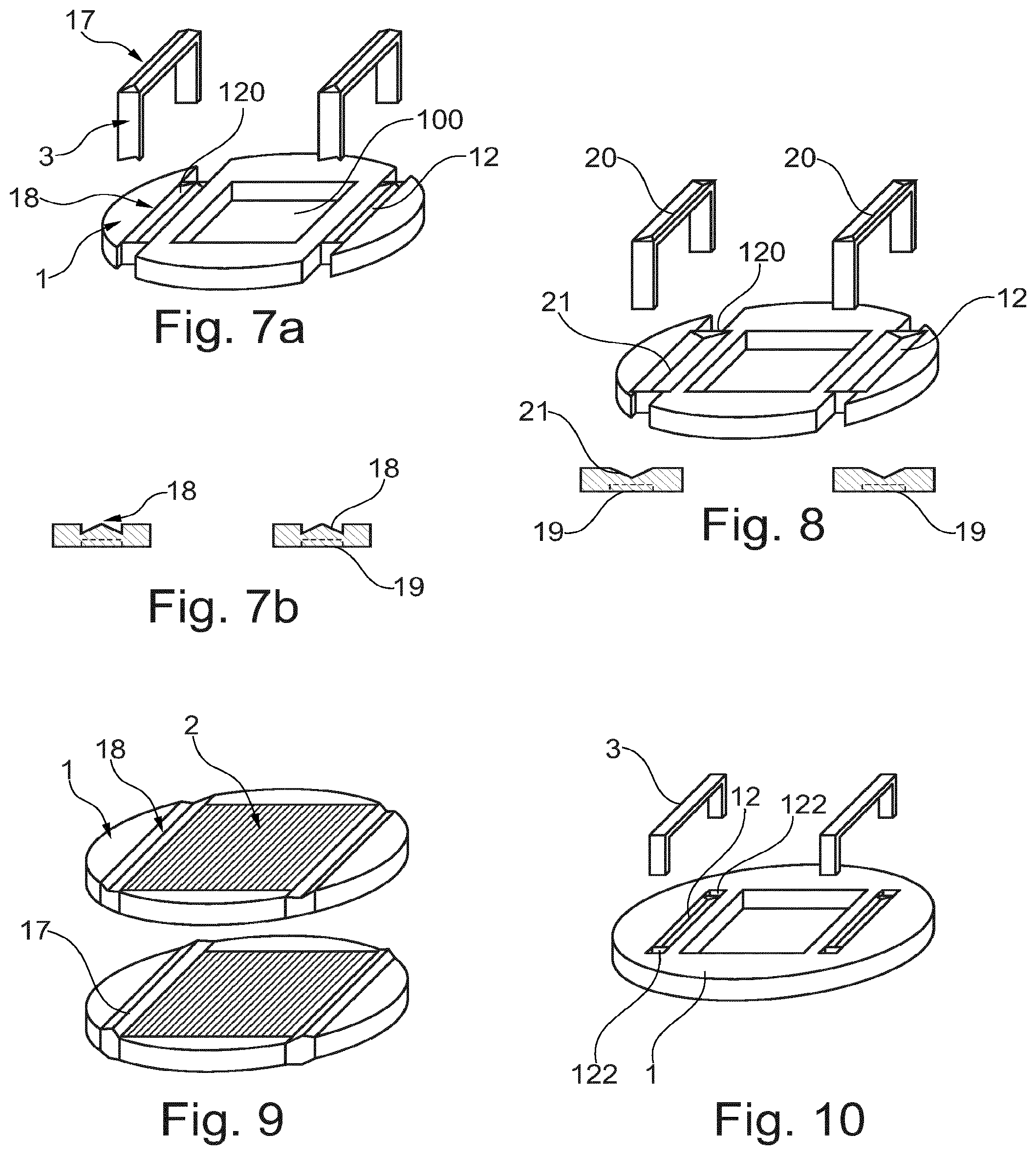 Patent US11785673 Figure 4 – Fluid permeable heater assembly for an aerosol-generating system and method for assembling a fluid permeable heater for an aerosol-generating system