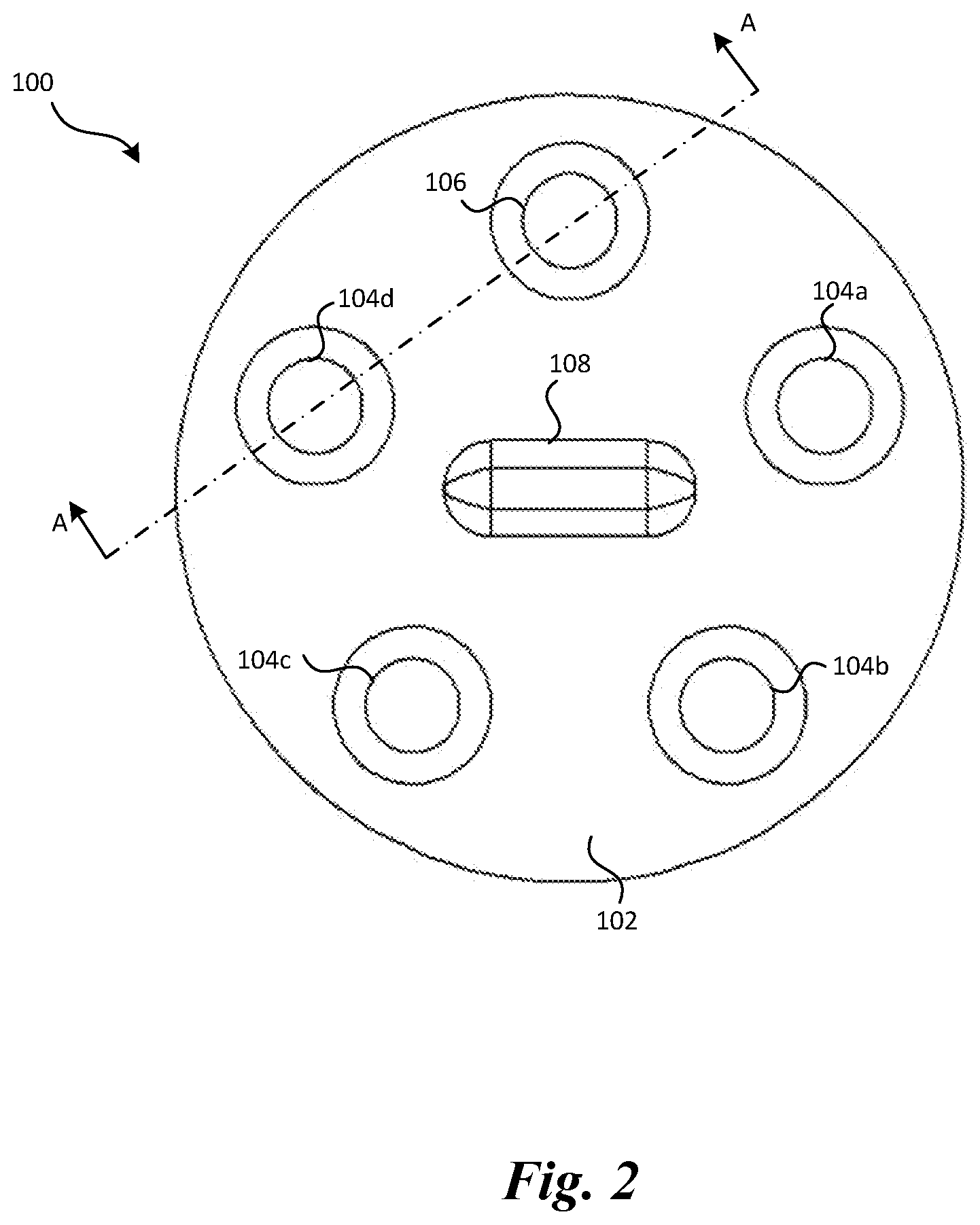 Patent US11785674 Figure 2 – Multiple pillar liquid heater