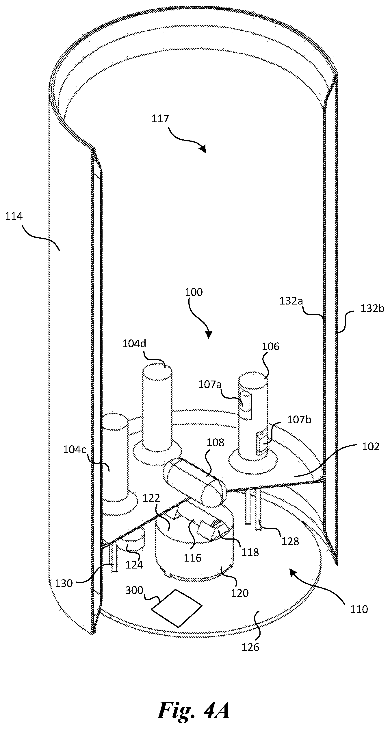 Patent US11785674 Figure 4 – Multiple pillar liquid heater