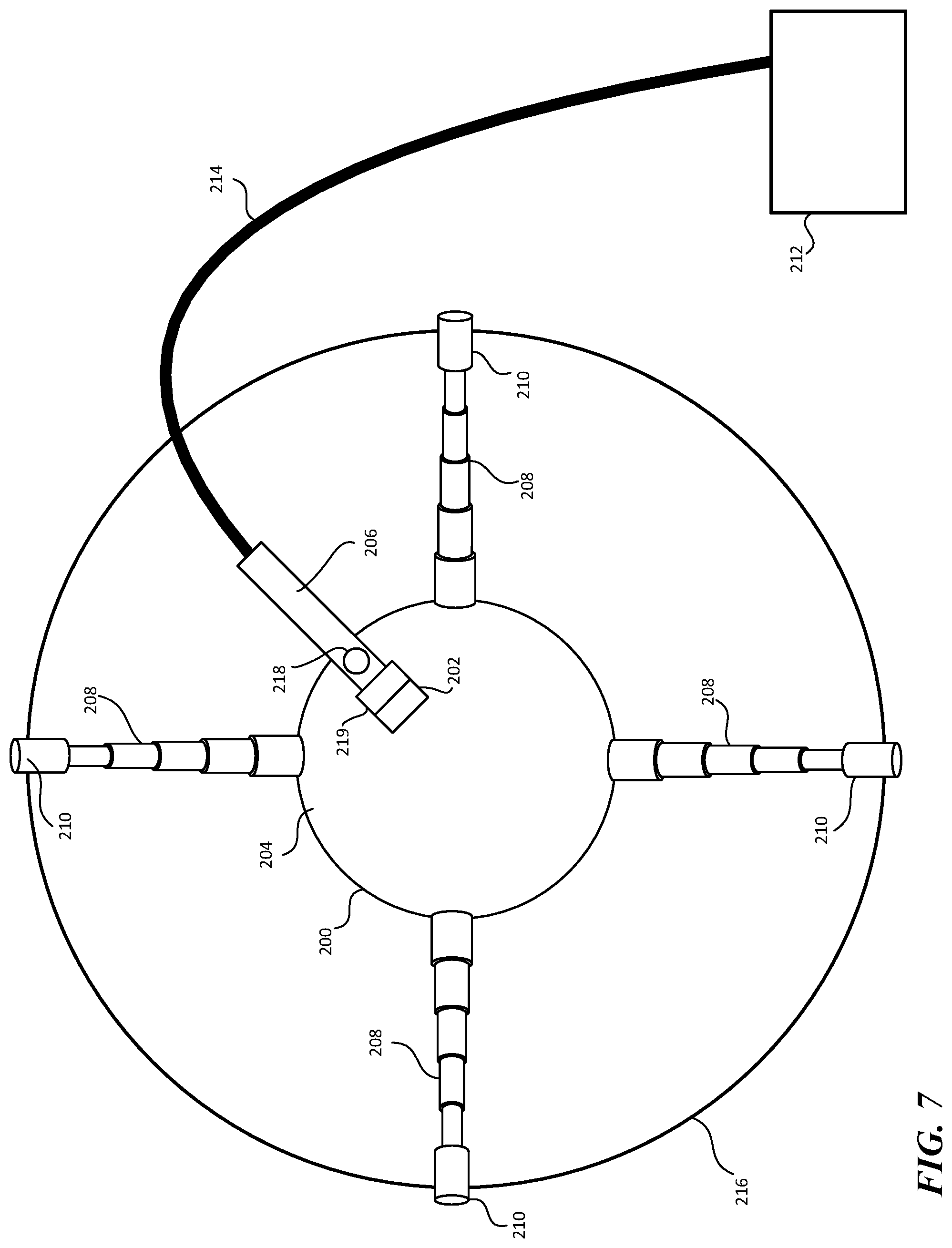 Patent US11785674 Figure 8 – Multiple pillar liquid heater