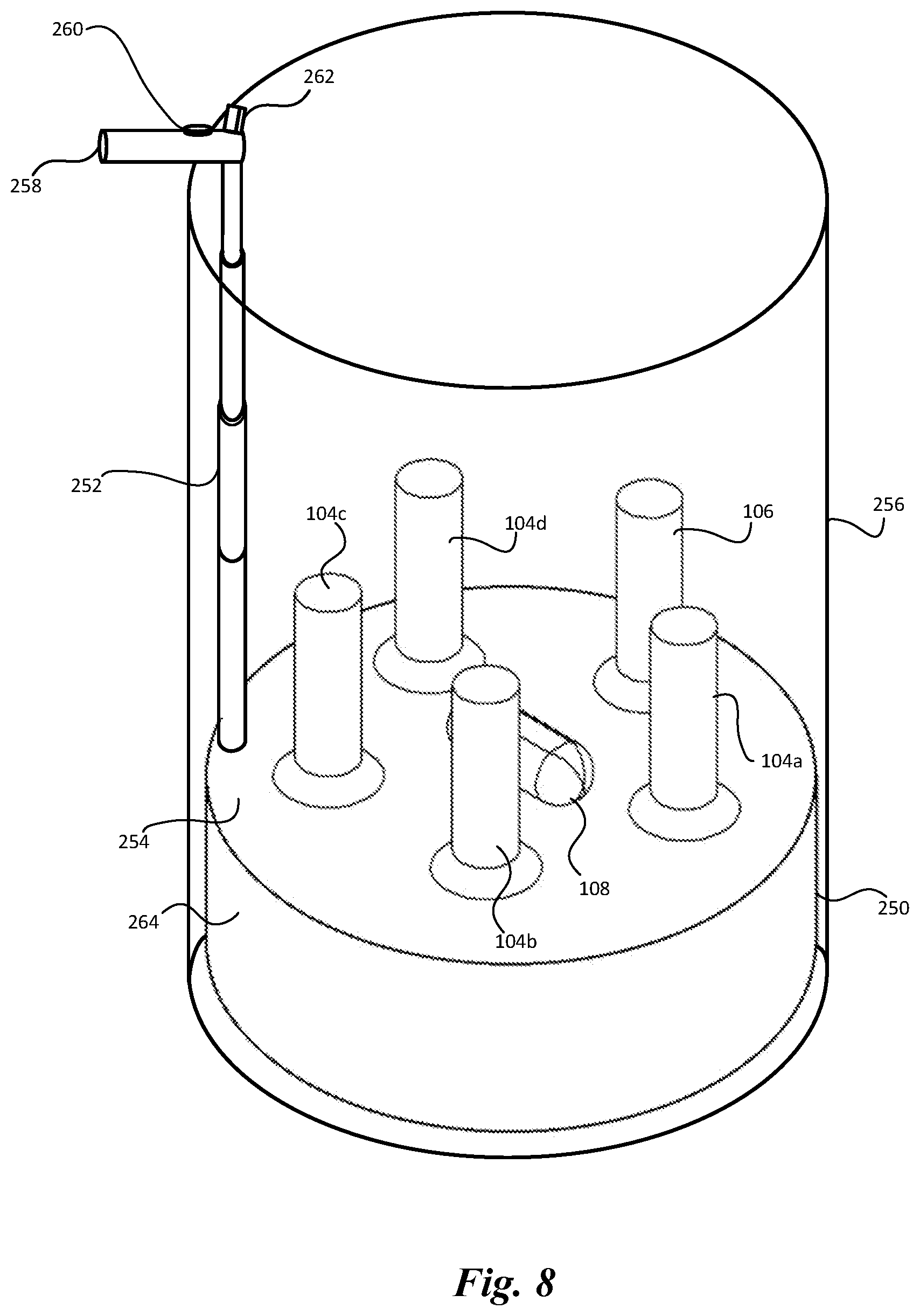 Patent US11785674 Figure 9 – Multiple pillar liquid heater