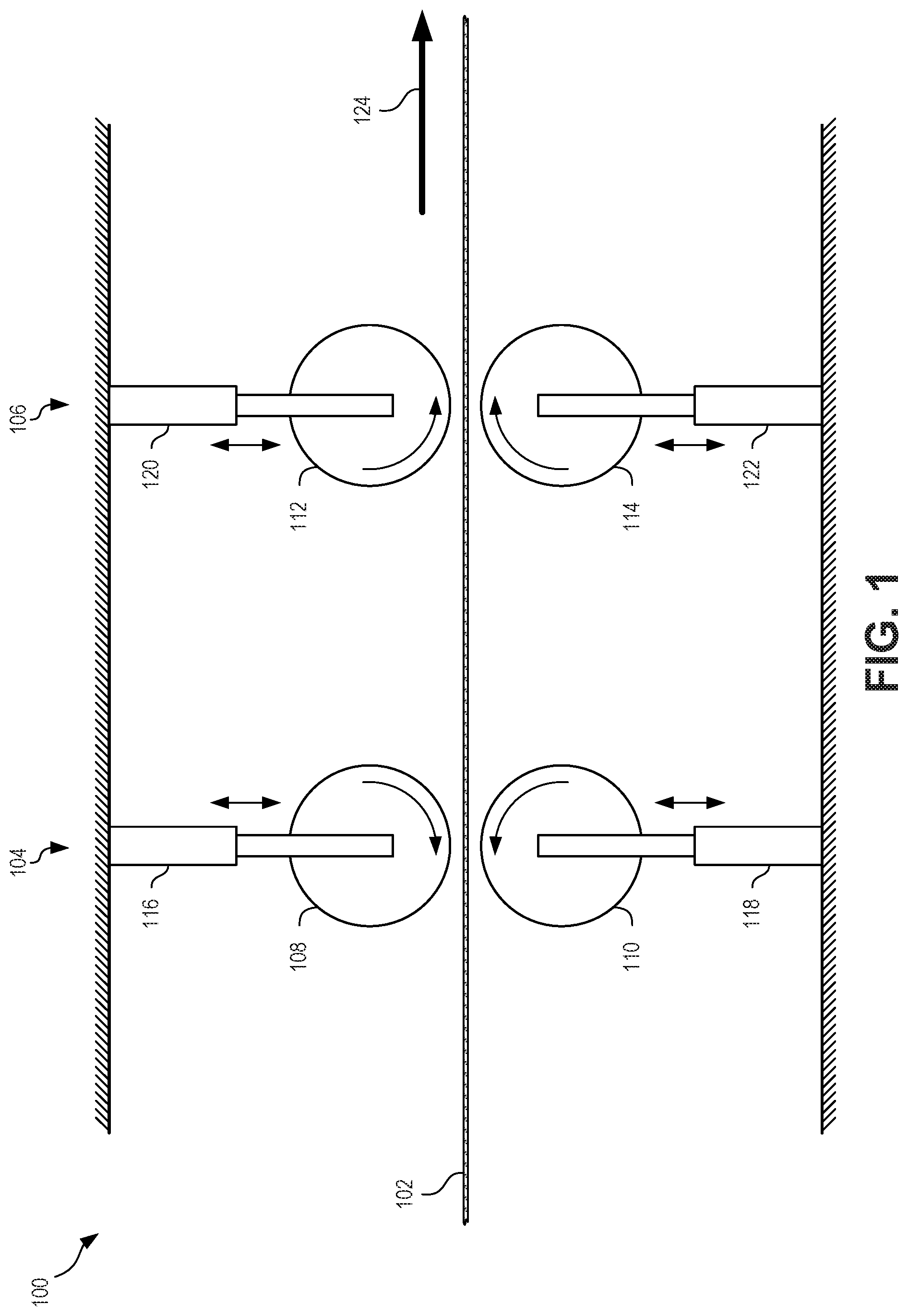 Patent US11785678 Figure 1 – Rotating magnet heat induction