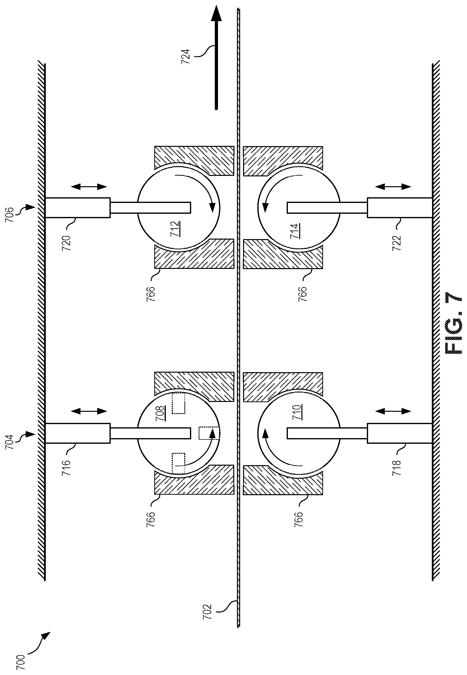 Patent US11785678 Figure 7 – Rotating magnet heat induction